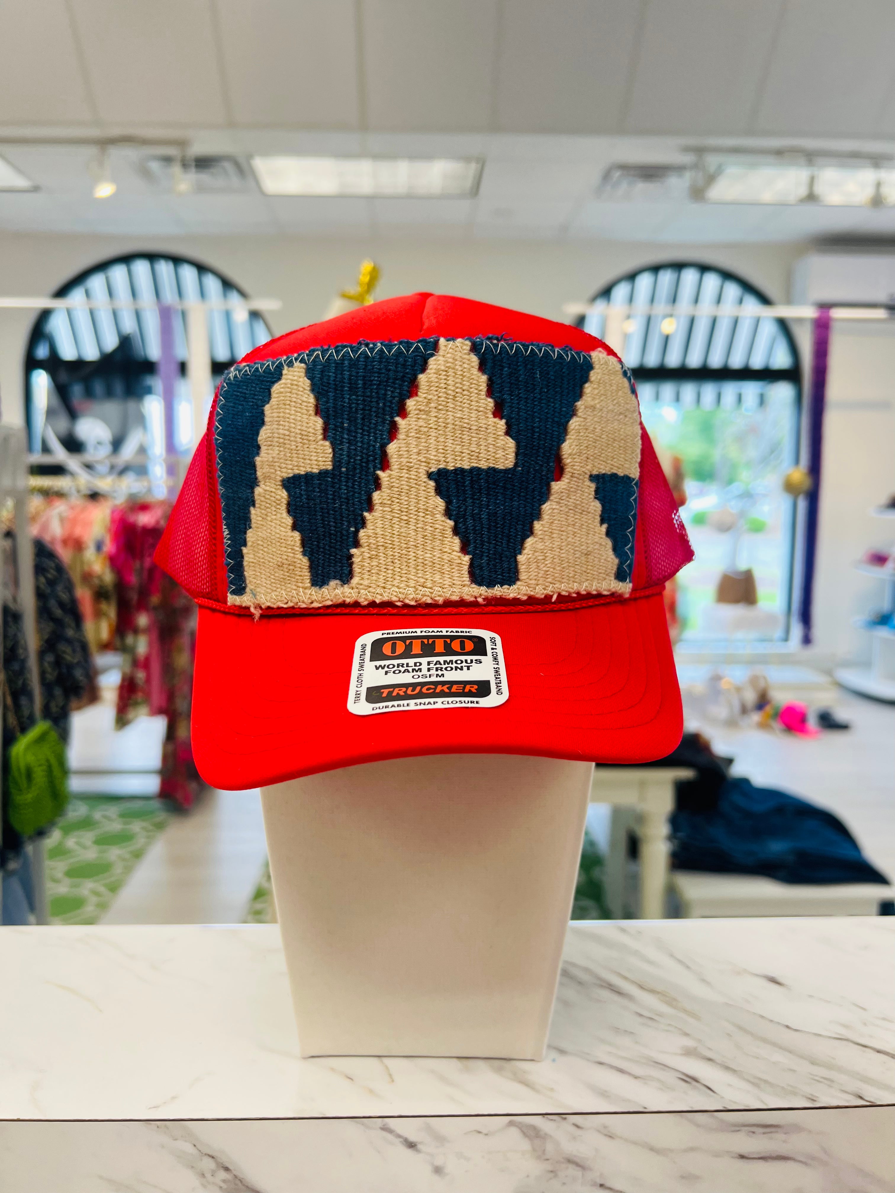 ORIJINAL Trucker Hat in Red - Blue/White
