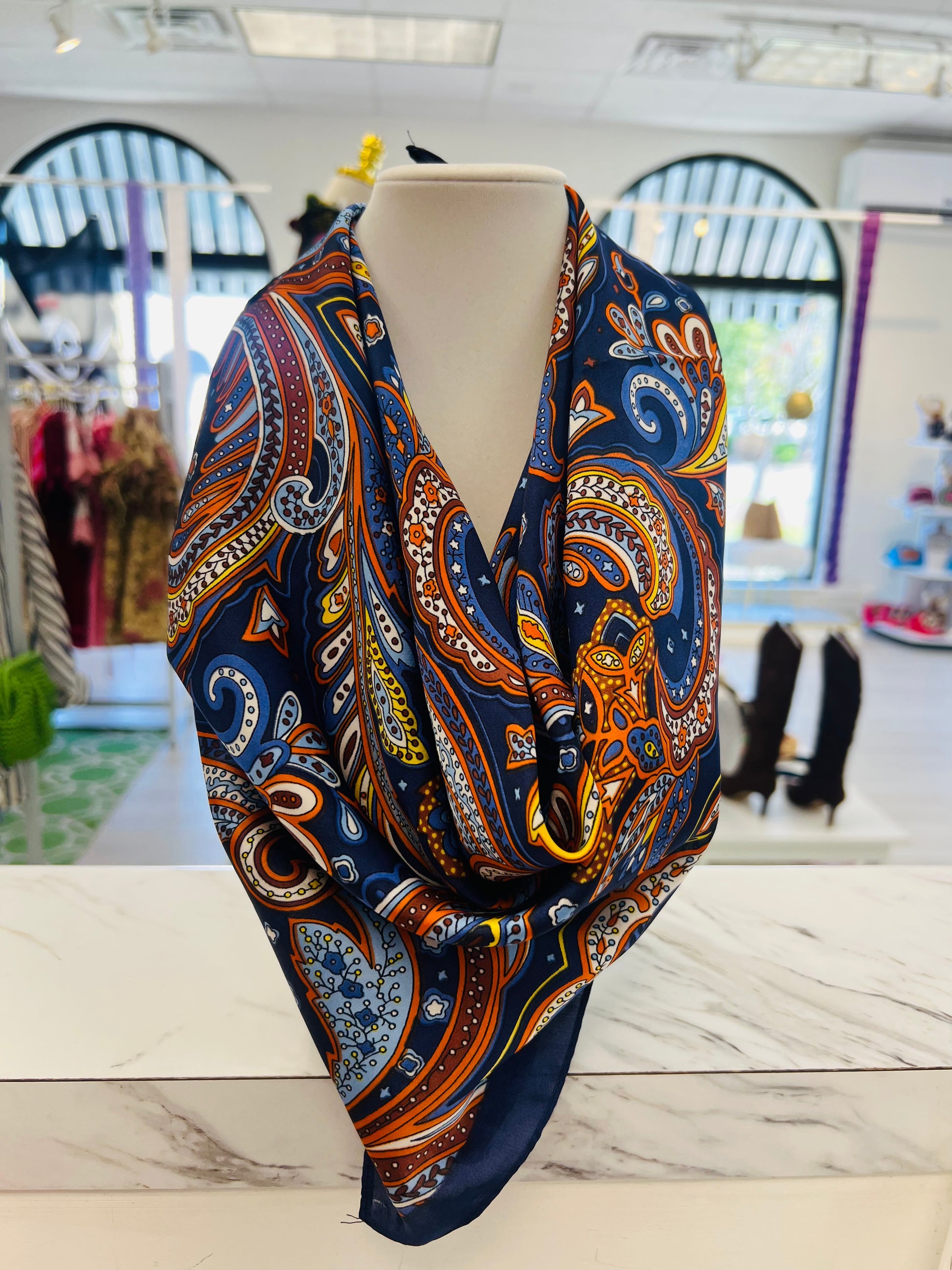 Saylor Scarf Necklace