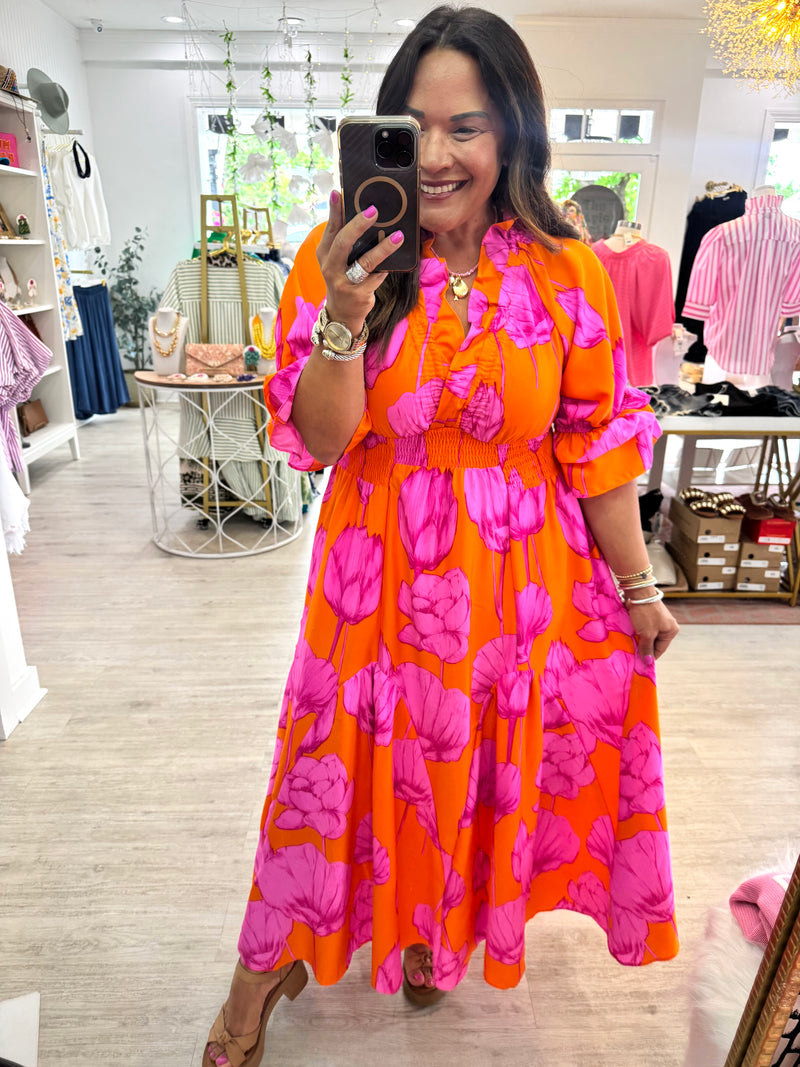 Vibrant Summer Dress (2 Colors)
