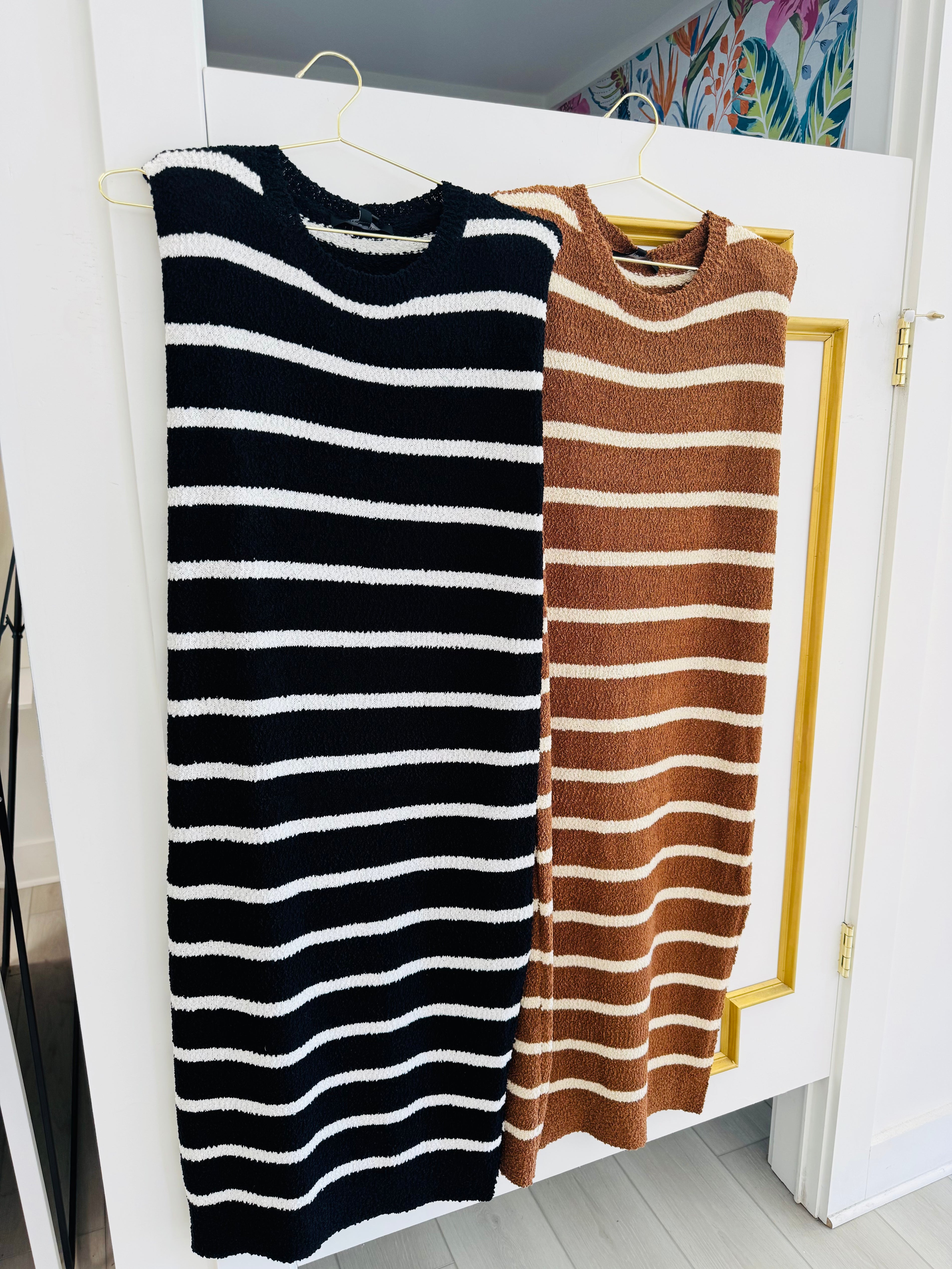 Call it Cool Striped Dress (2 Colors)
