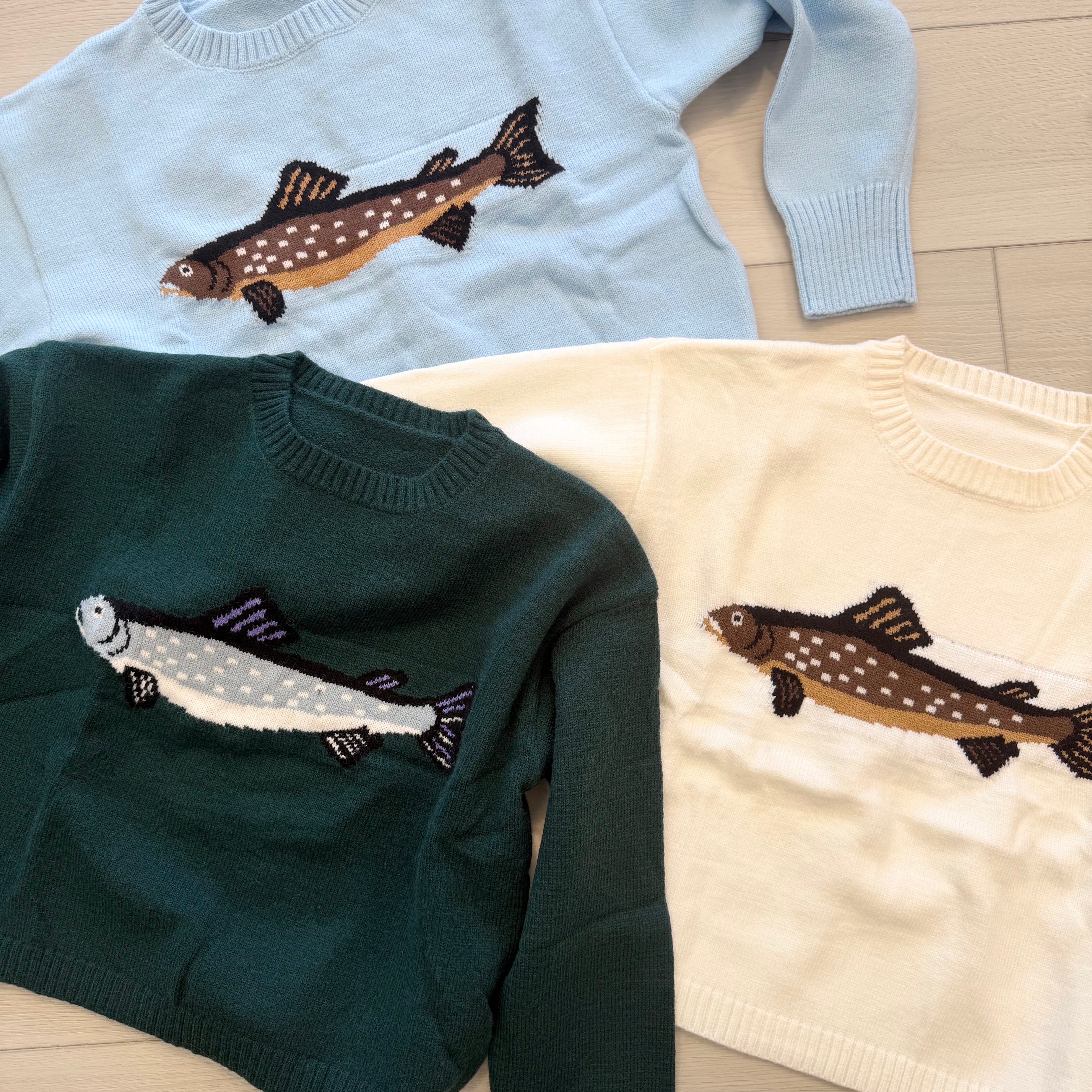 Here Fishy Fishy Sweater