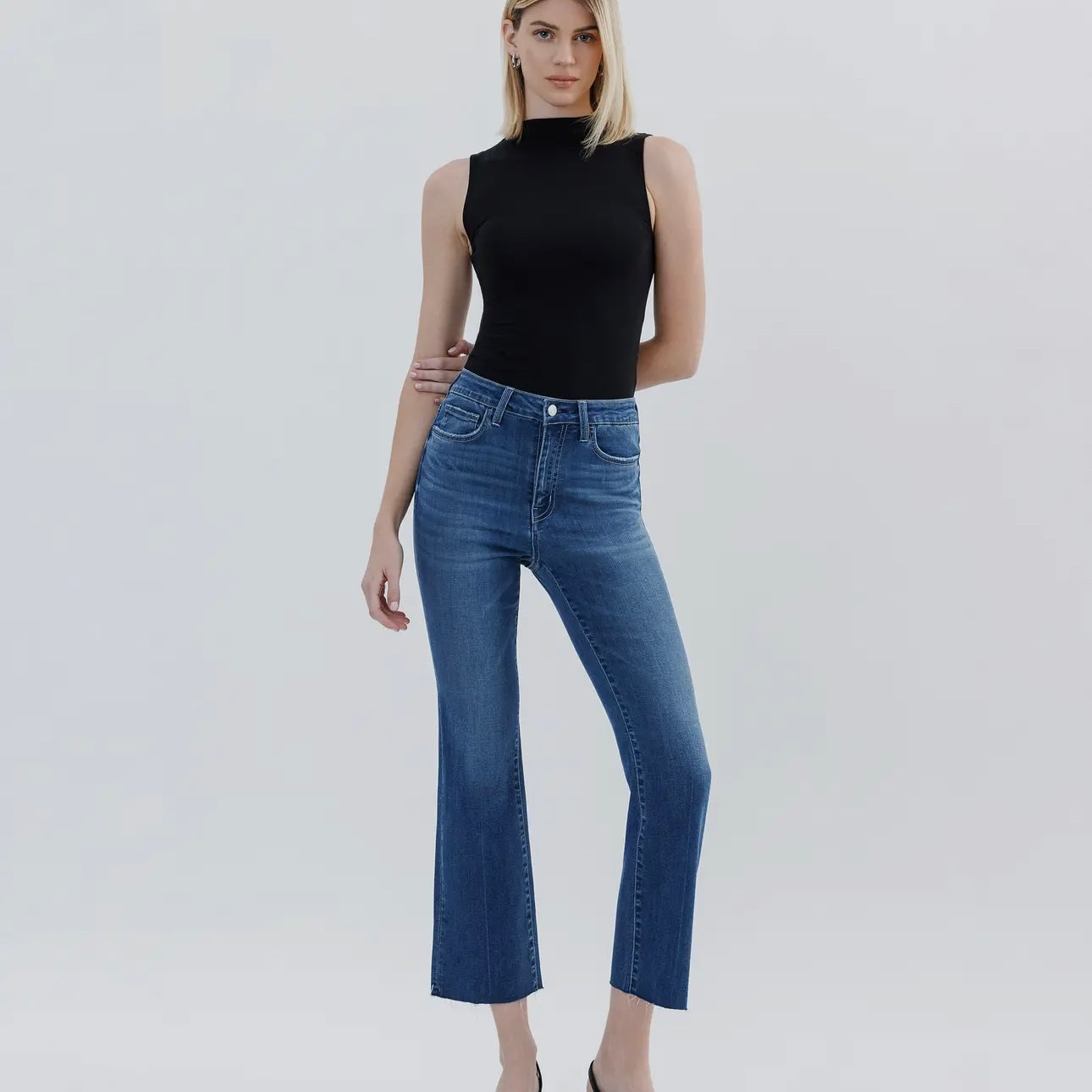 Ivy High Rise Kick Flare | LOVERVET