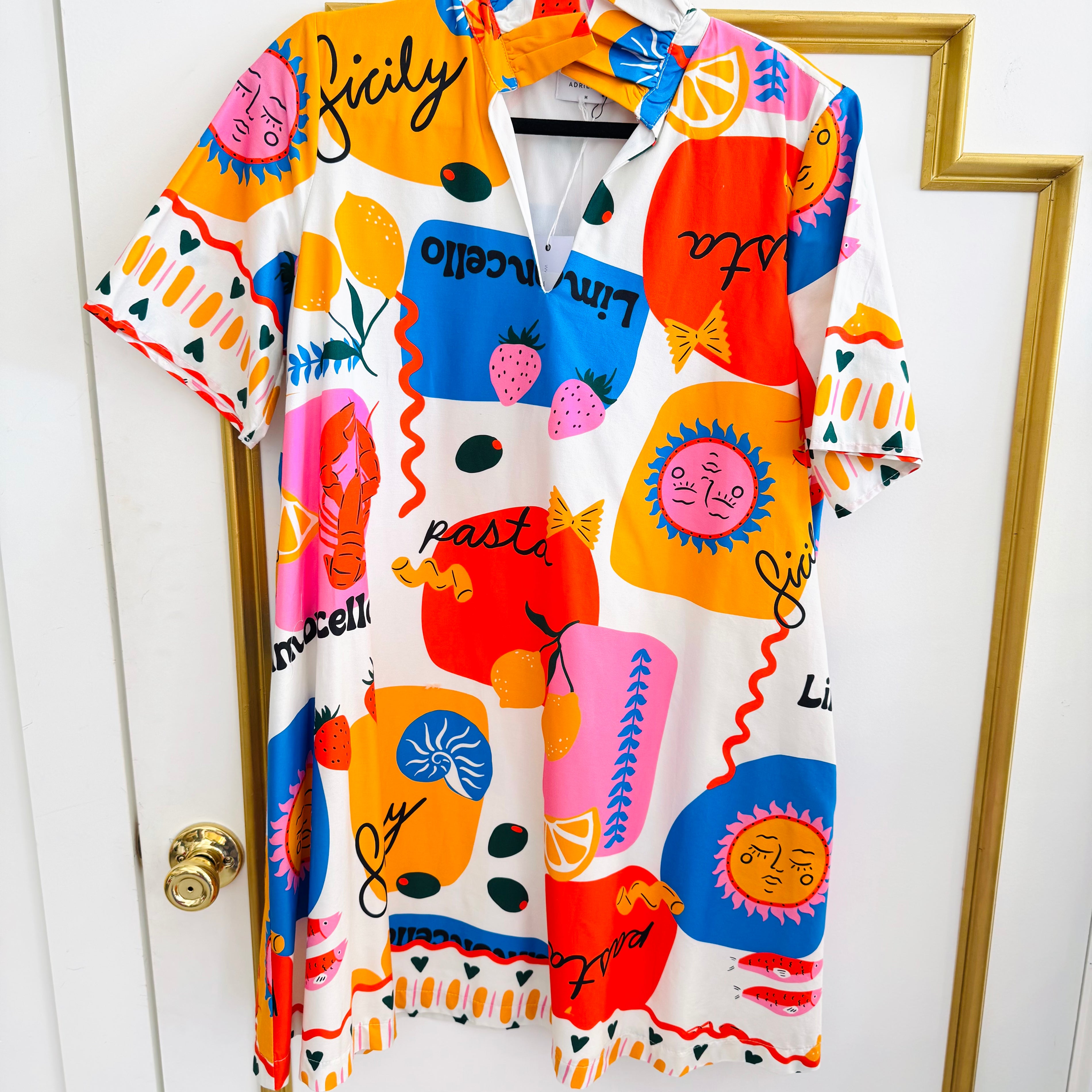 Adrienne Olivia Dress in Sicily Calls