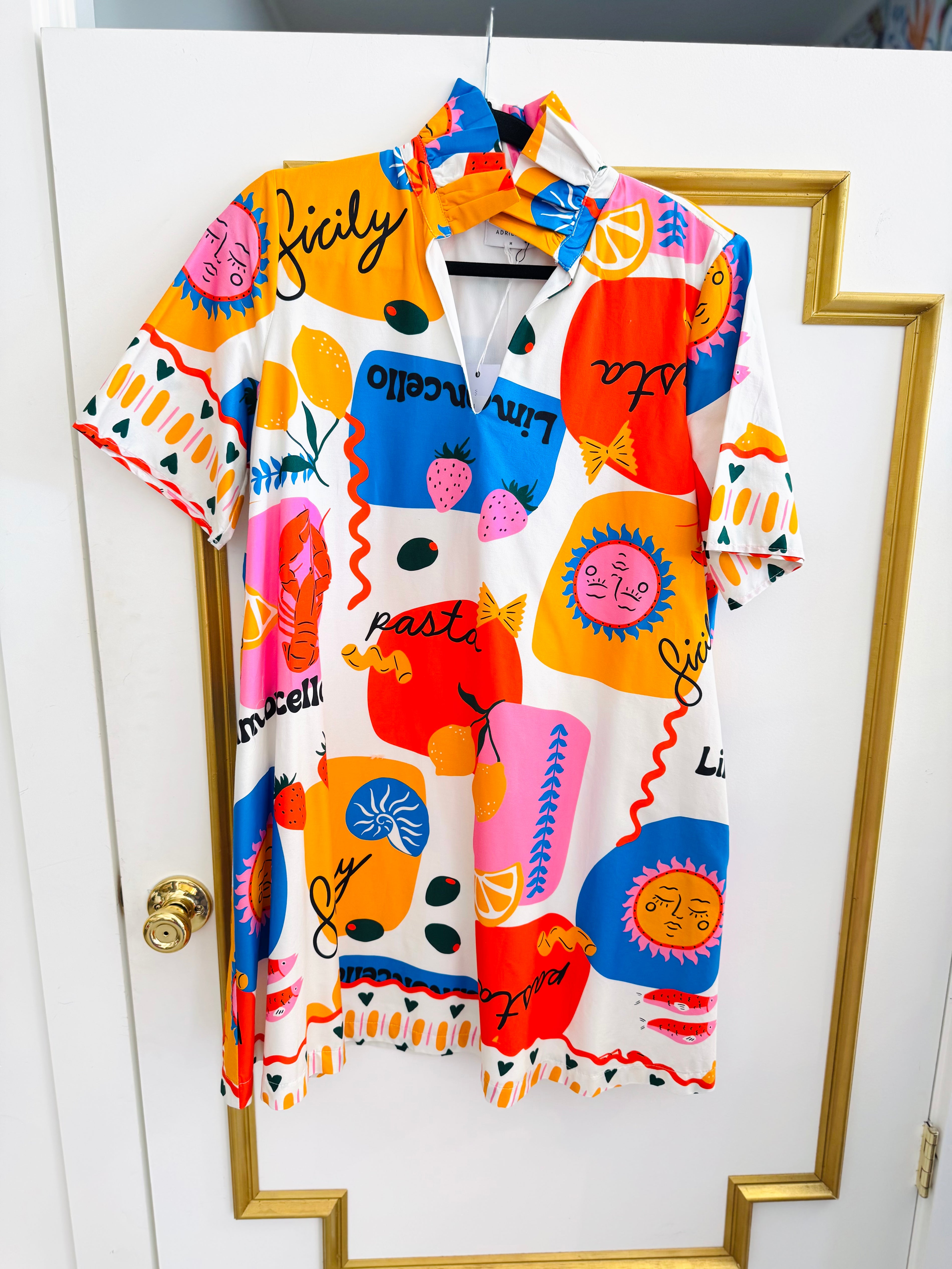 Adrienne Olivia Dress in Sicily Calls