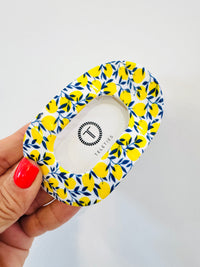 Medium Flat Clip in Limoncello | TELETIE