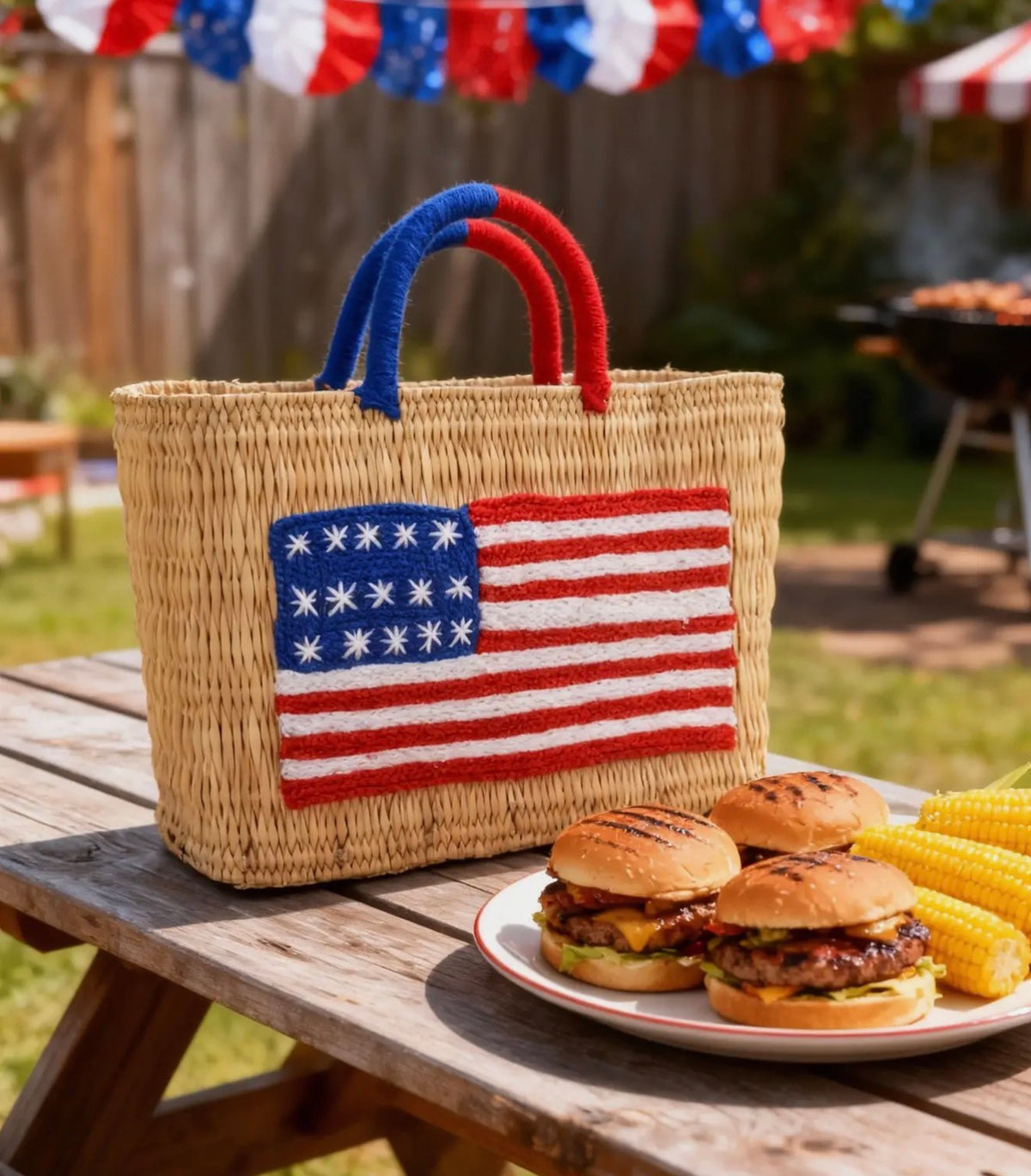 Patriotic Picnic Tote