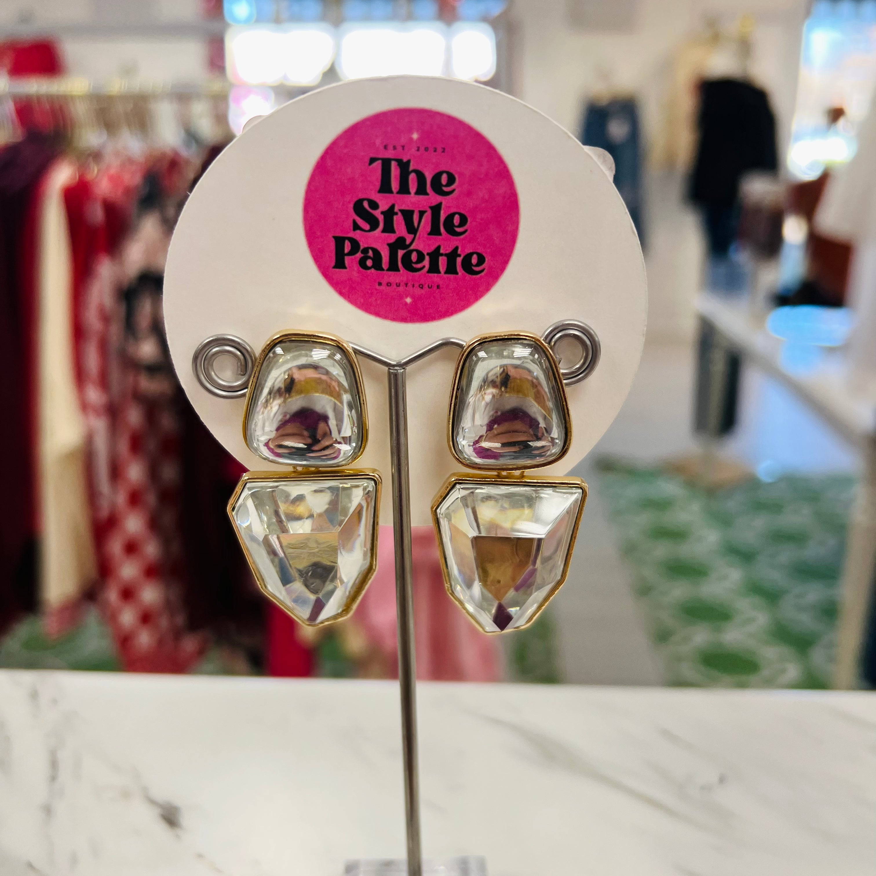 Blinged Out Earrings
