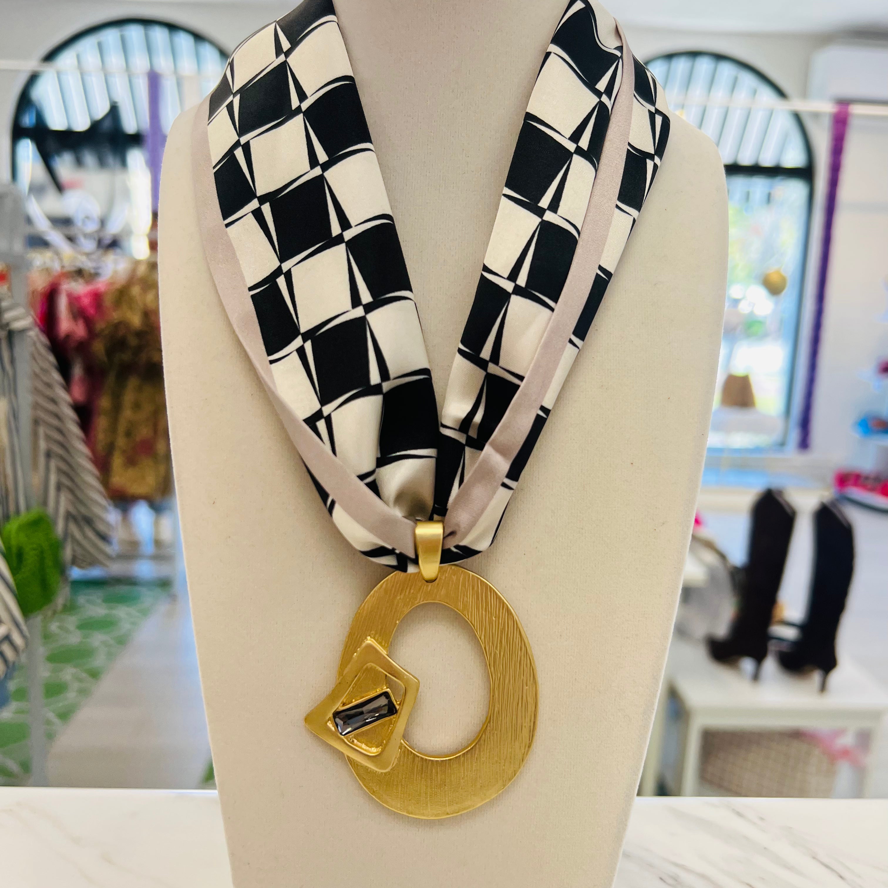Ollie Scarf Necklace