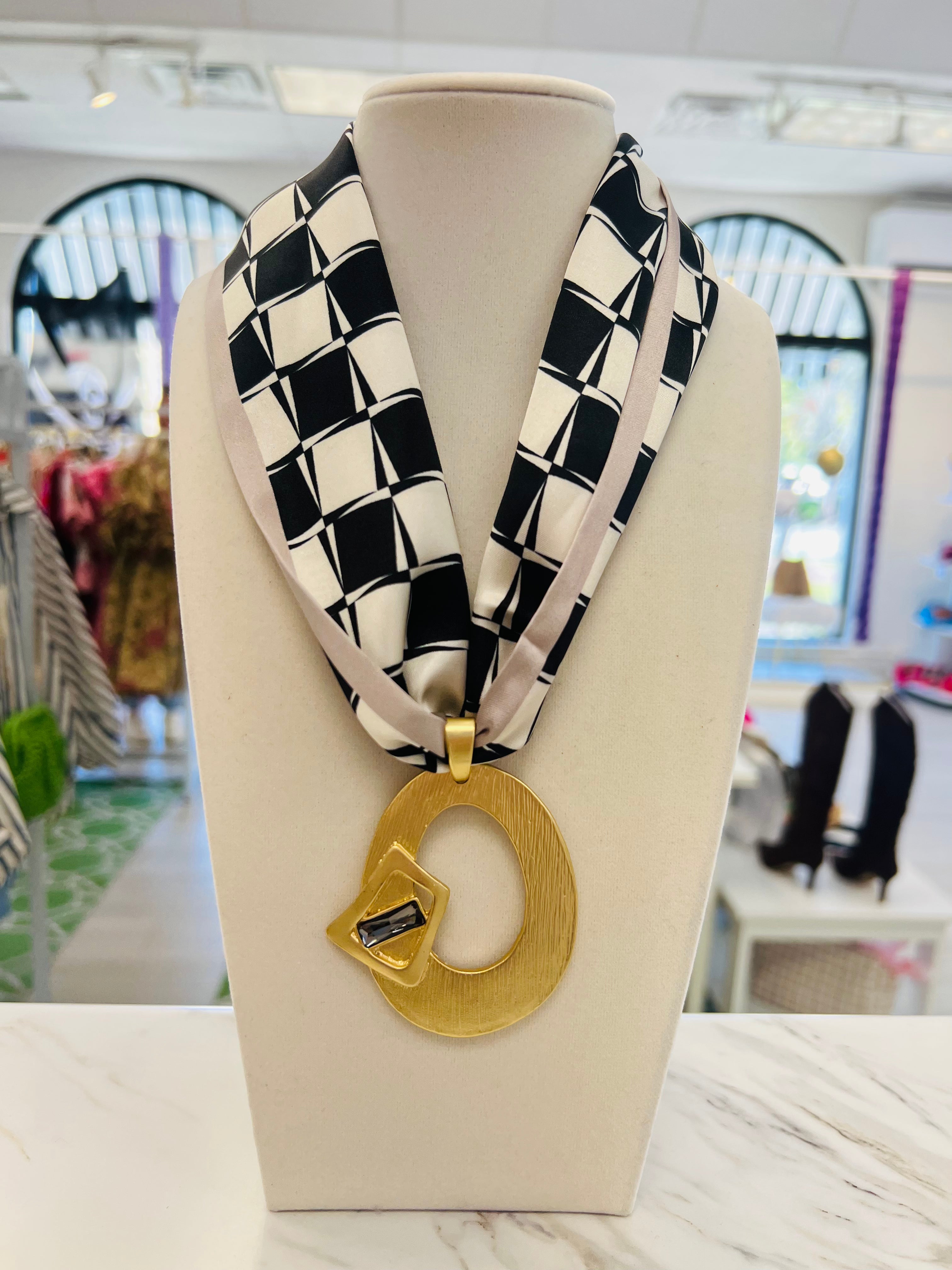 Ollie Scarf Necklace