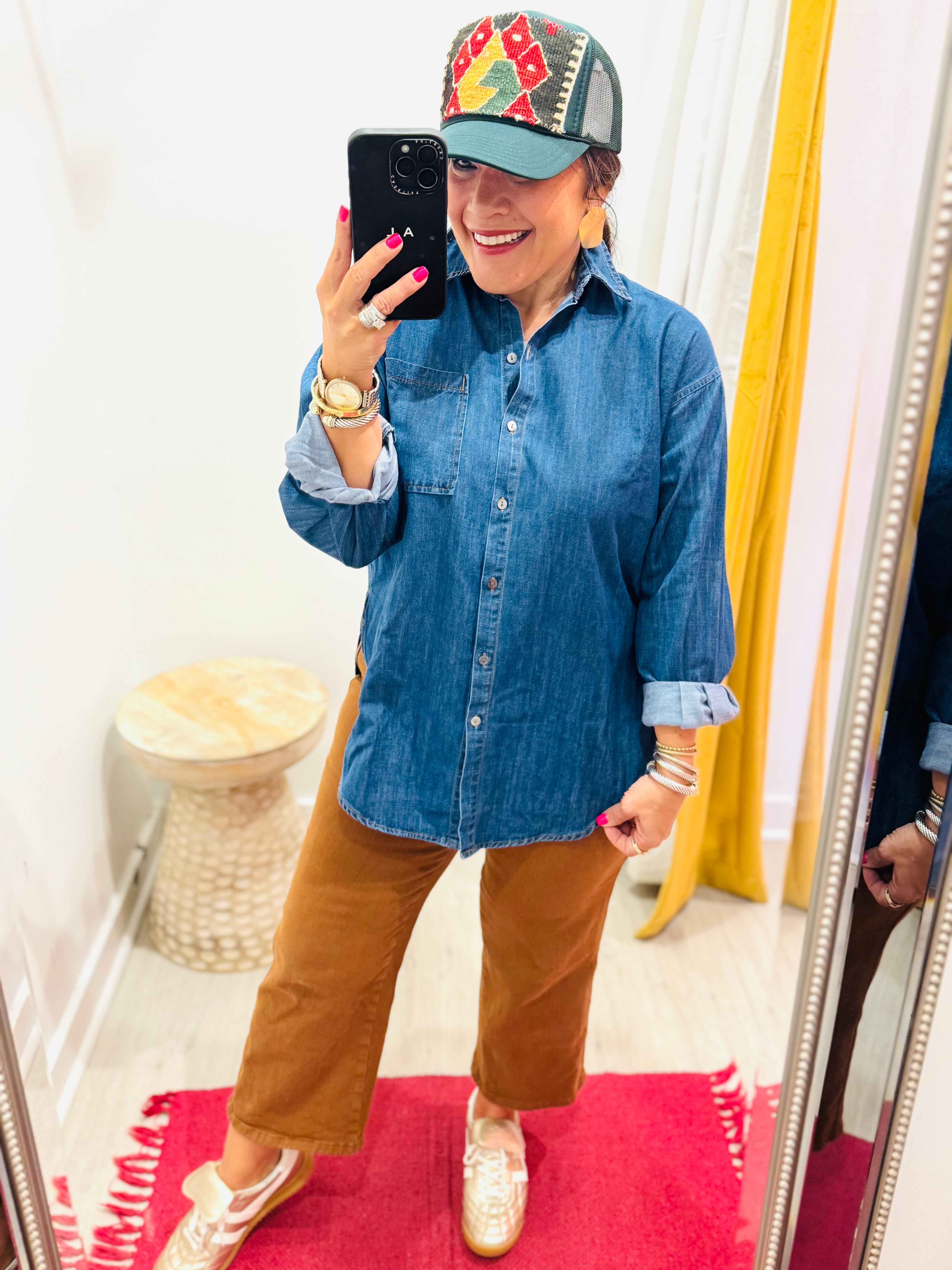 The Denim Choice Top