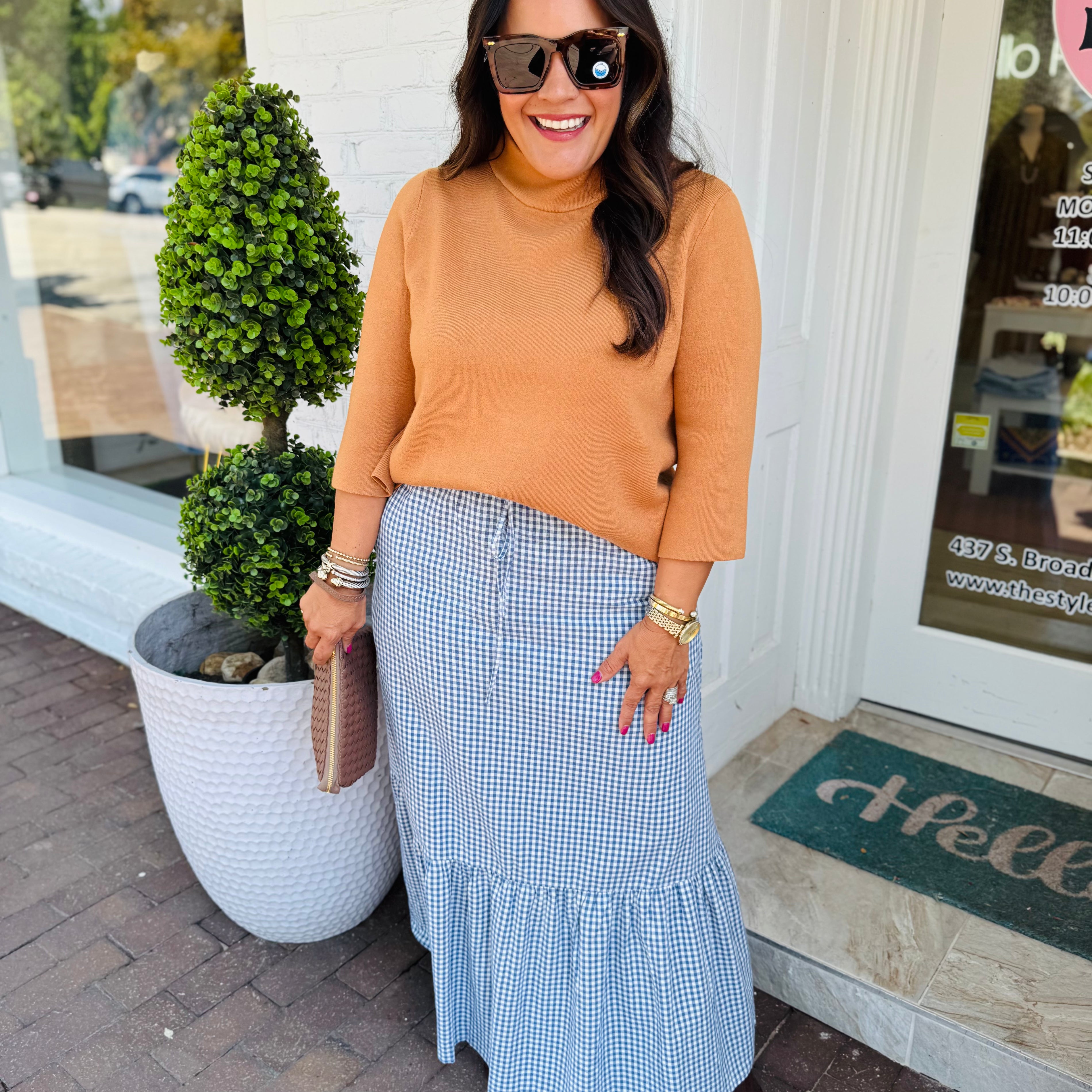 Morgan Mock Neck Sweater in Solid (8 Colors)