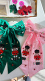 Beaded Nutcracker Bow
