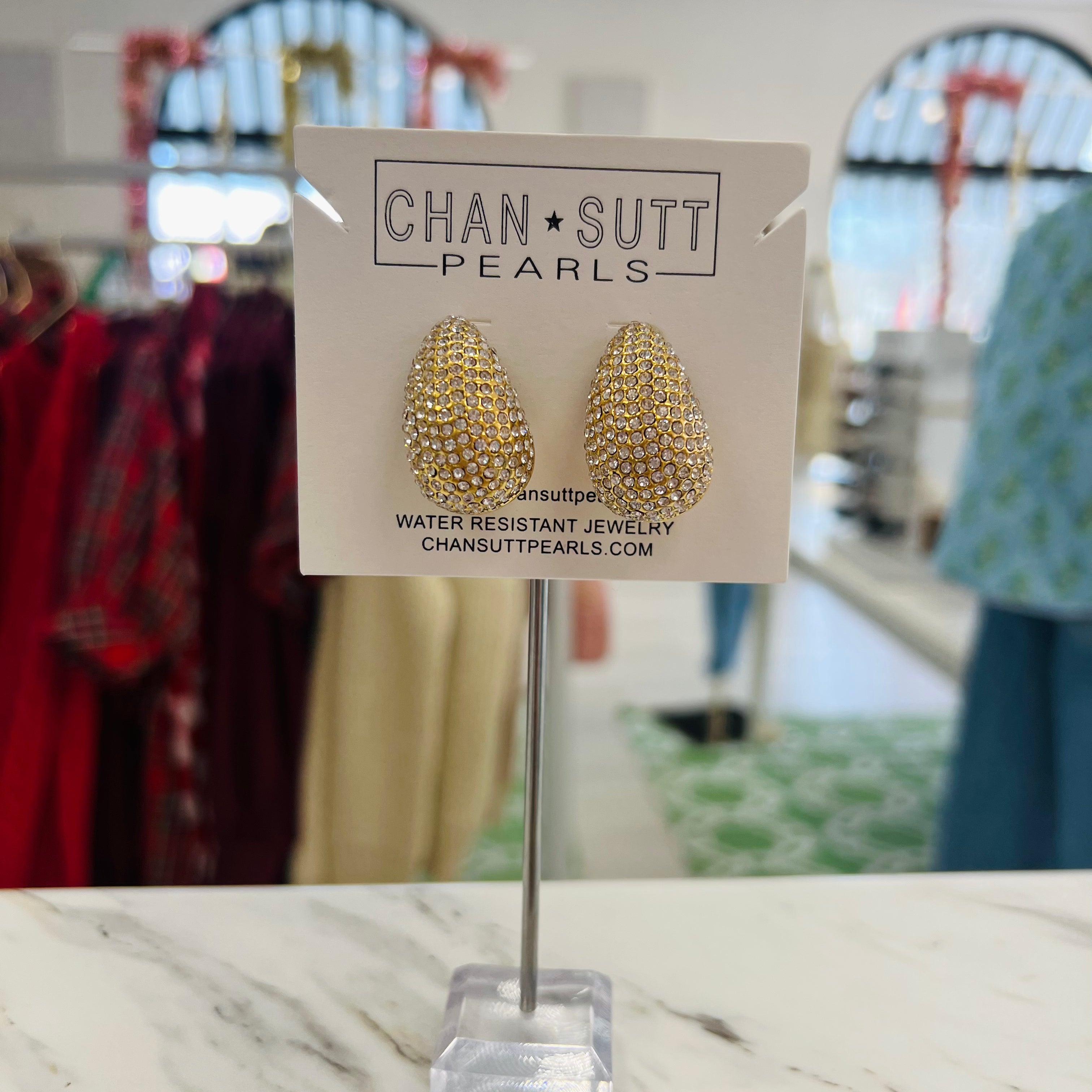 Luxe Lauren Earrings - CHANSUTTPEARLS