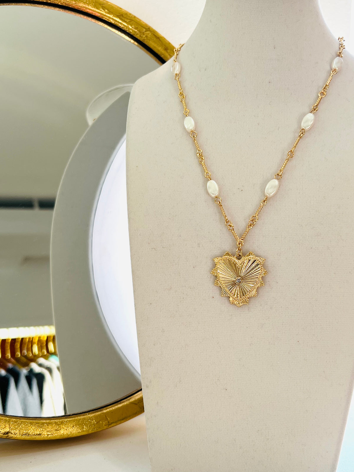 Golden Heart Necklace