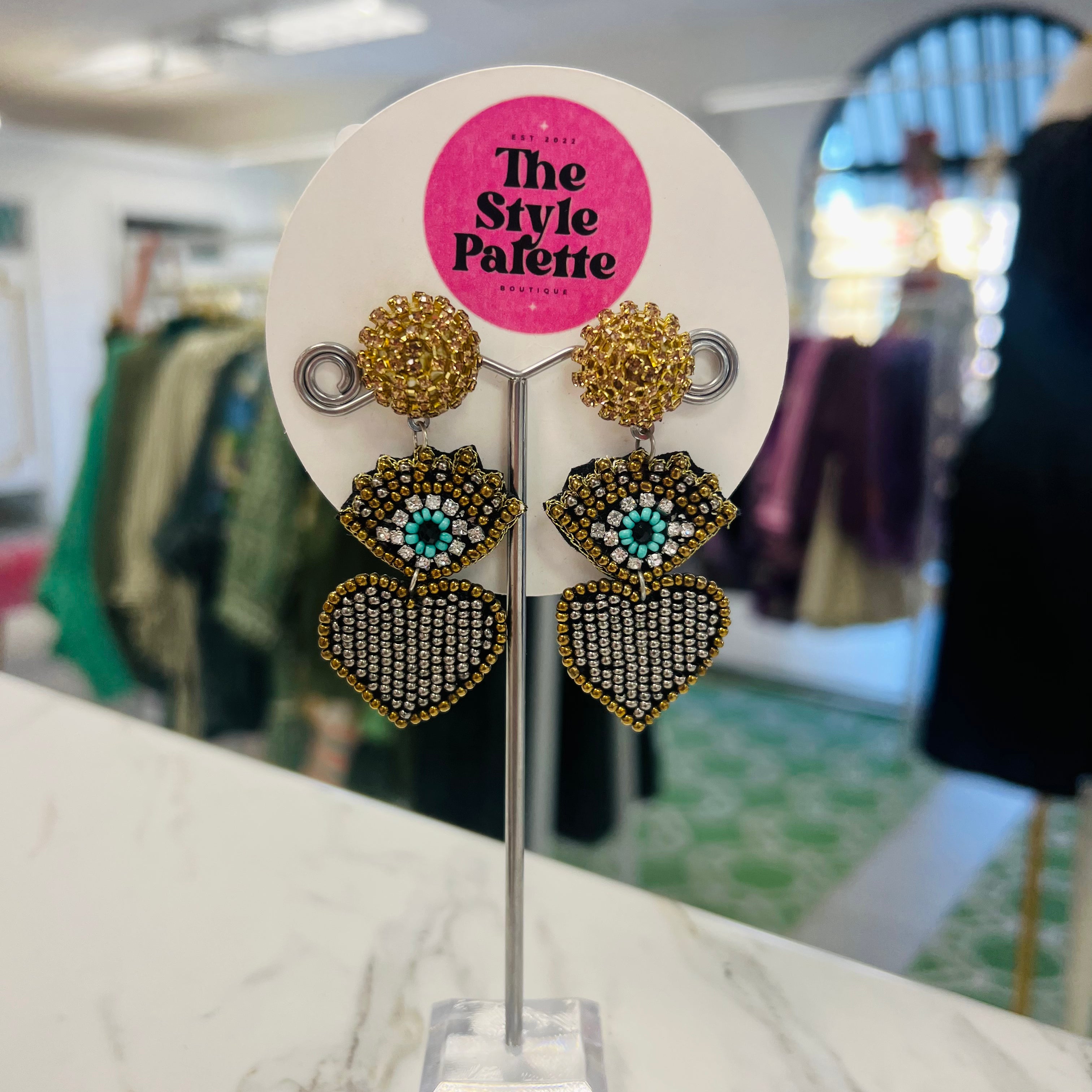 Eye Love you Earrings
