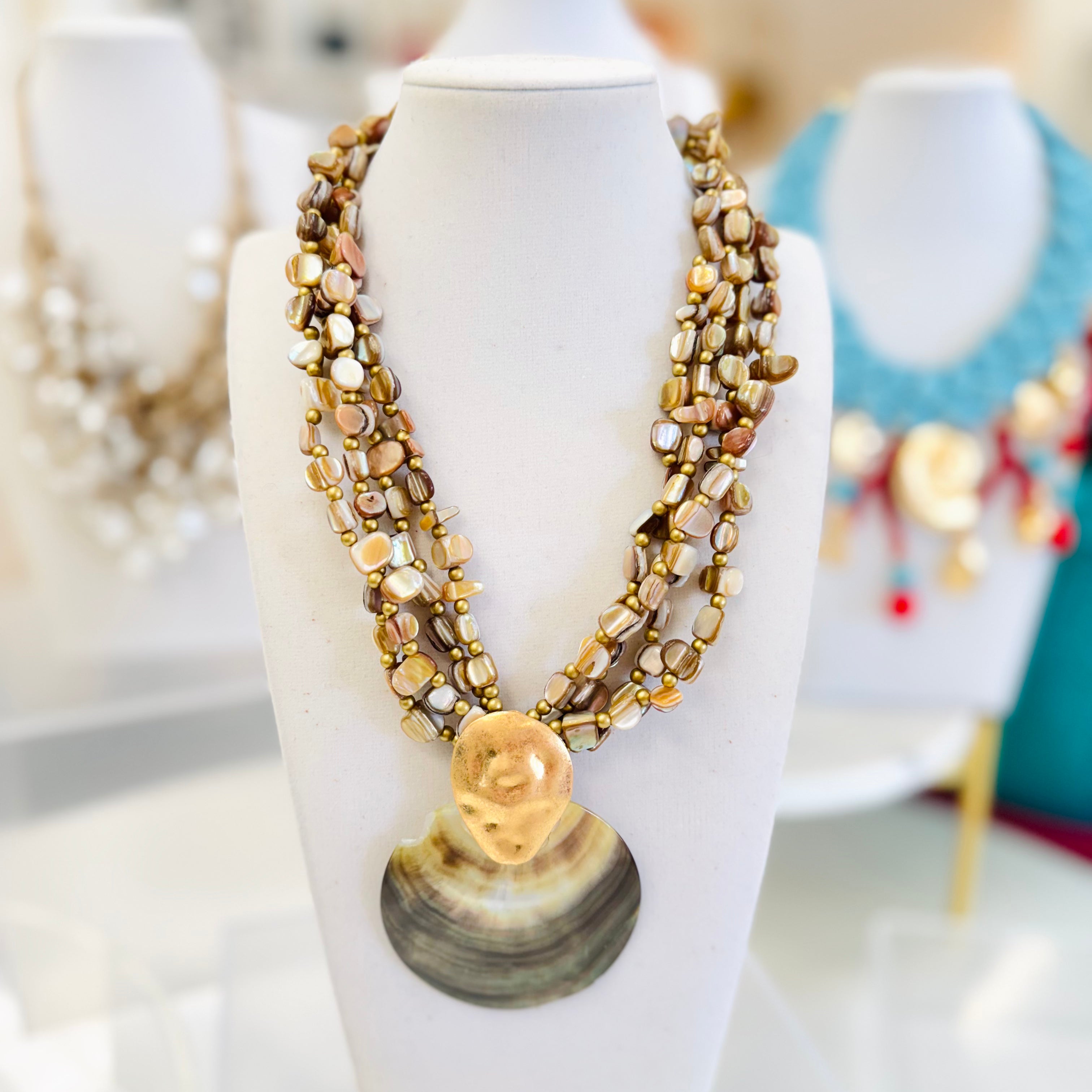 Sandy Shores Statement Necklace