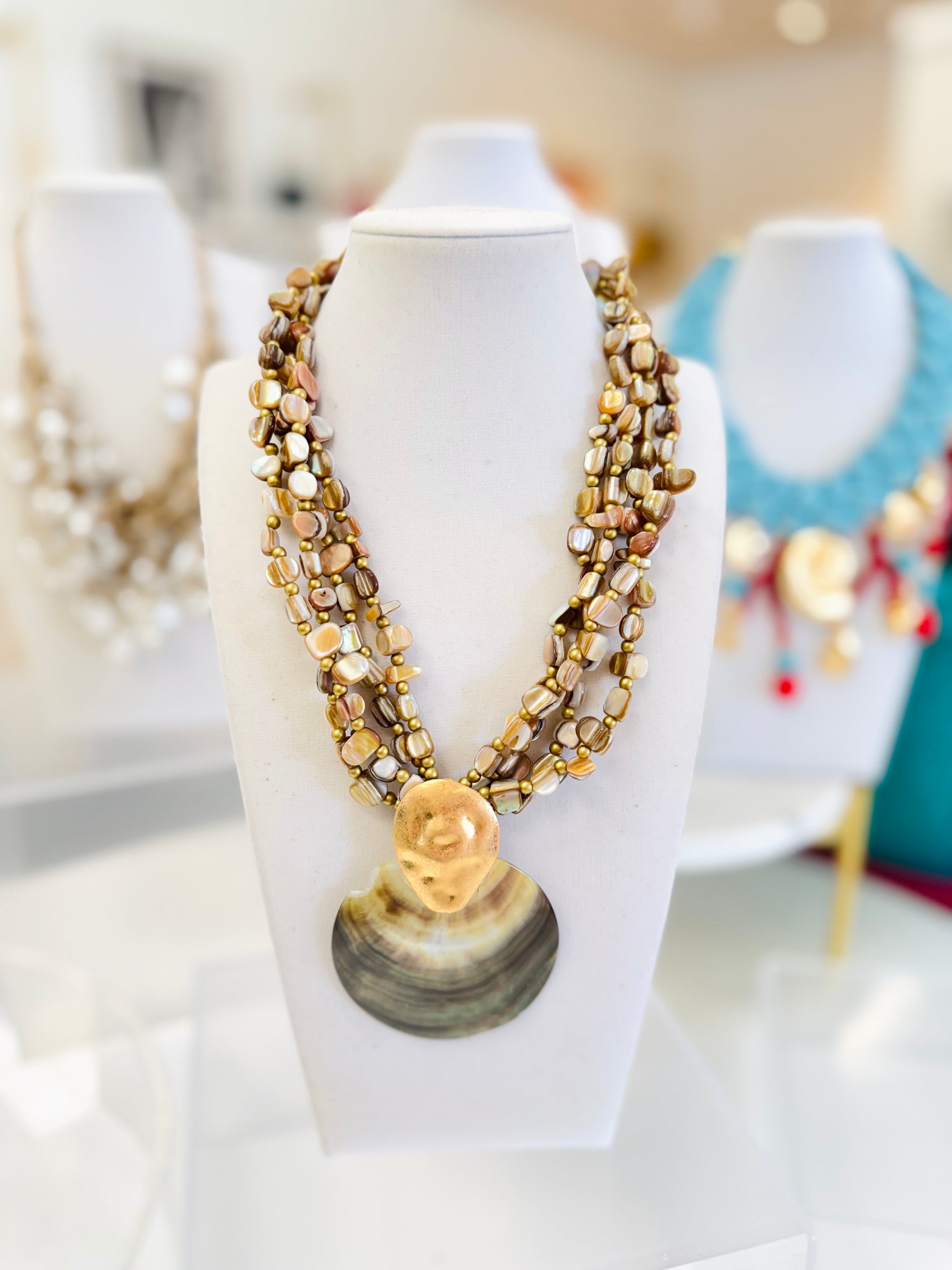 Sandy Shores Statement Necklace