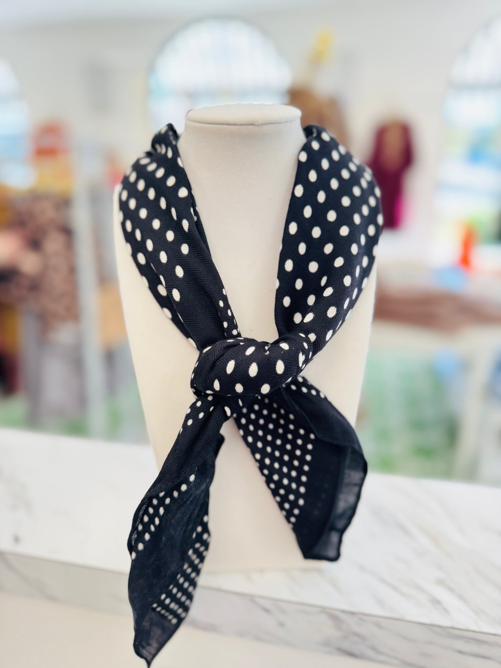 Polly Polka Dot Scarf
