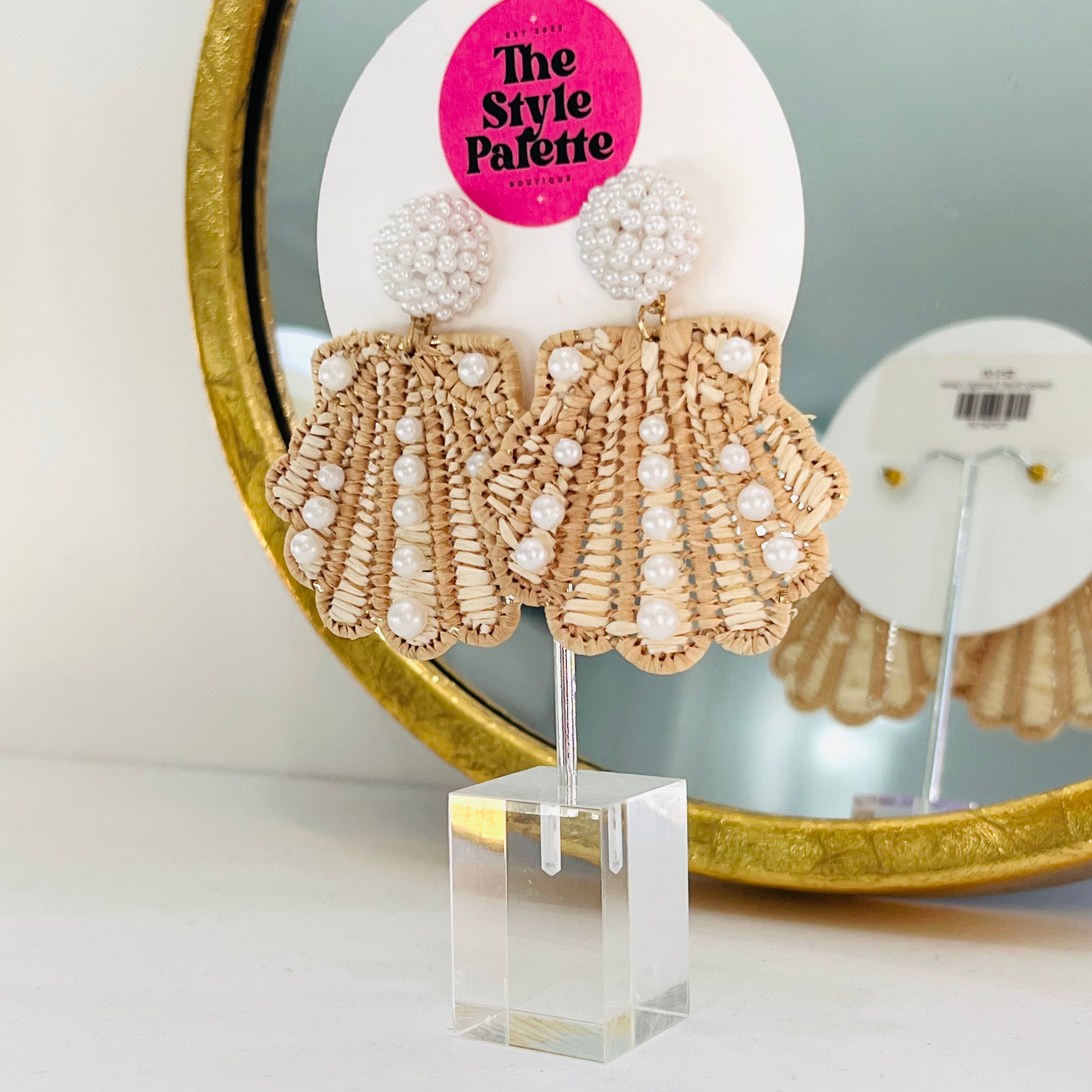 Sandy Shell Earrings