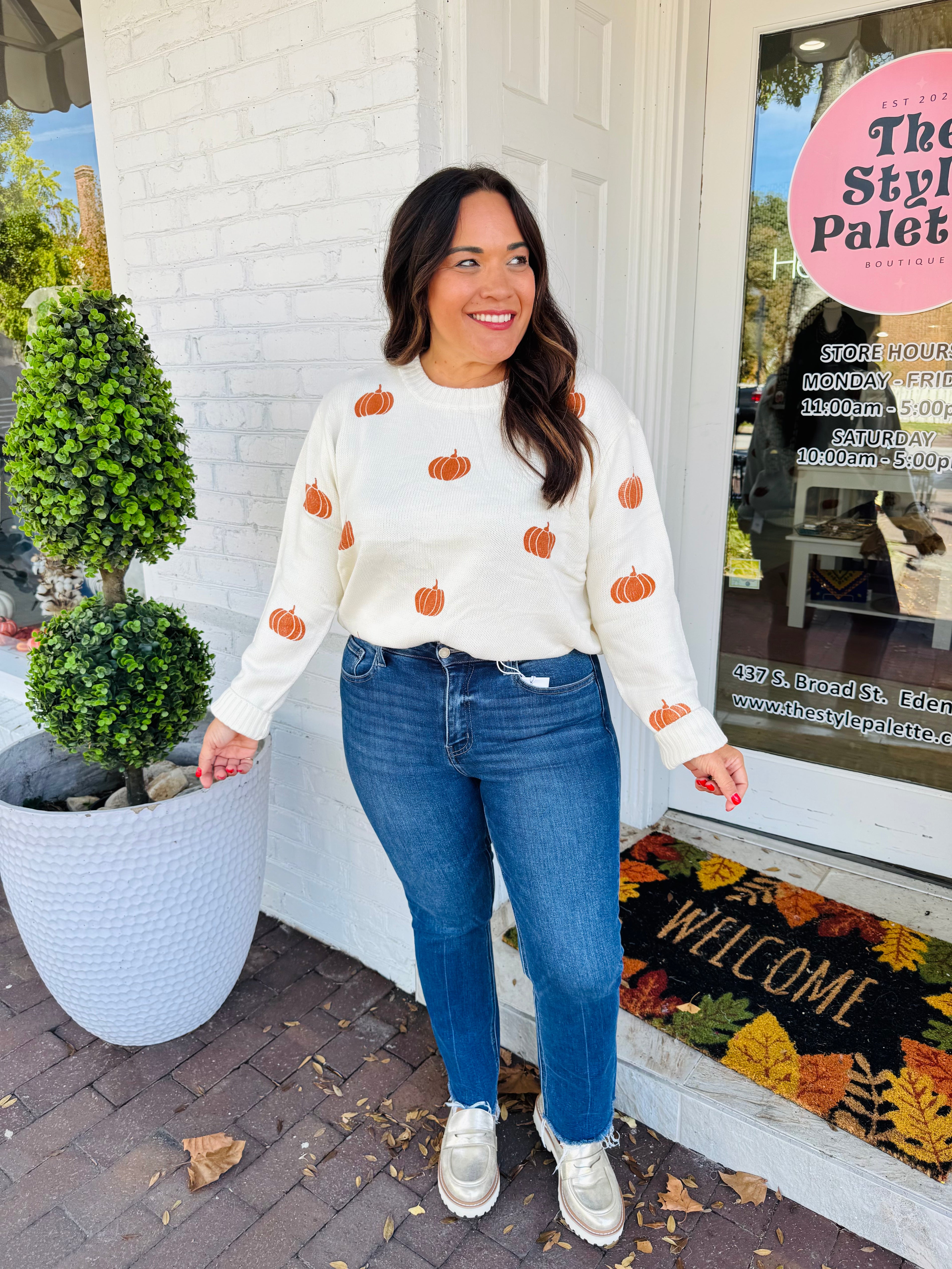 Trip To The Patch Sweater