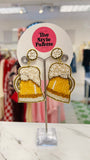 Beer Earrings