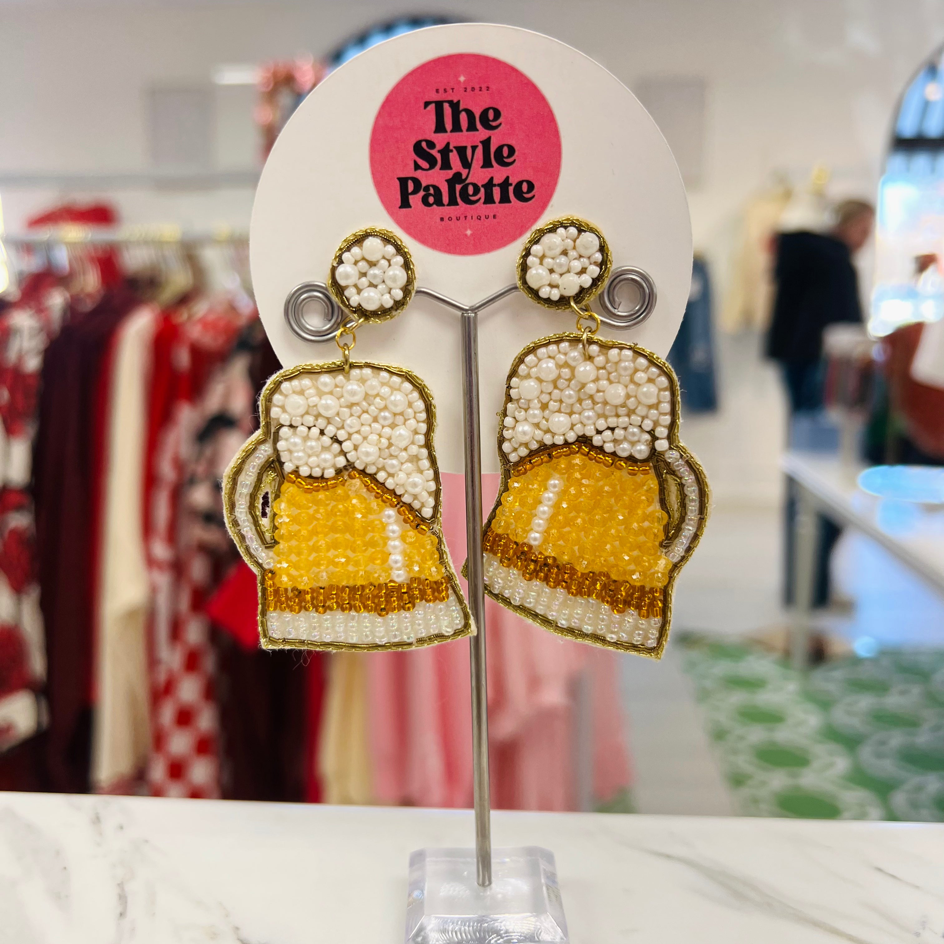 Beer Earrings