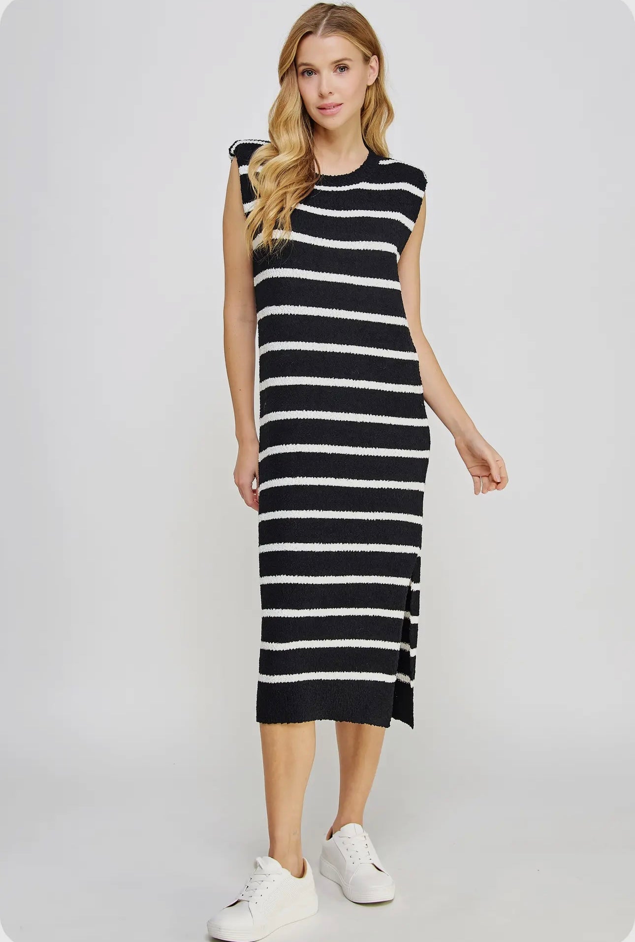 Call it Cool Striped Dress (2 Colors)