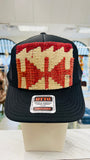 ORIJINAL Trucker Hat in Black - Red/Cream Patch
