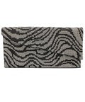 Sparkling Zebra Clutch