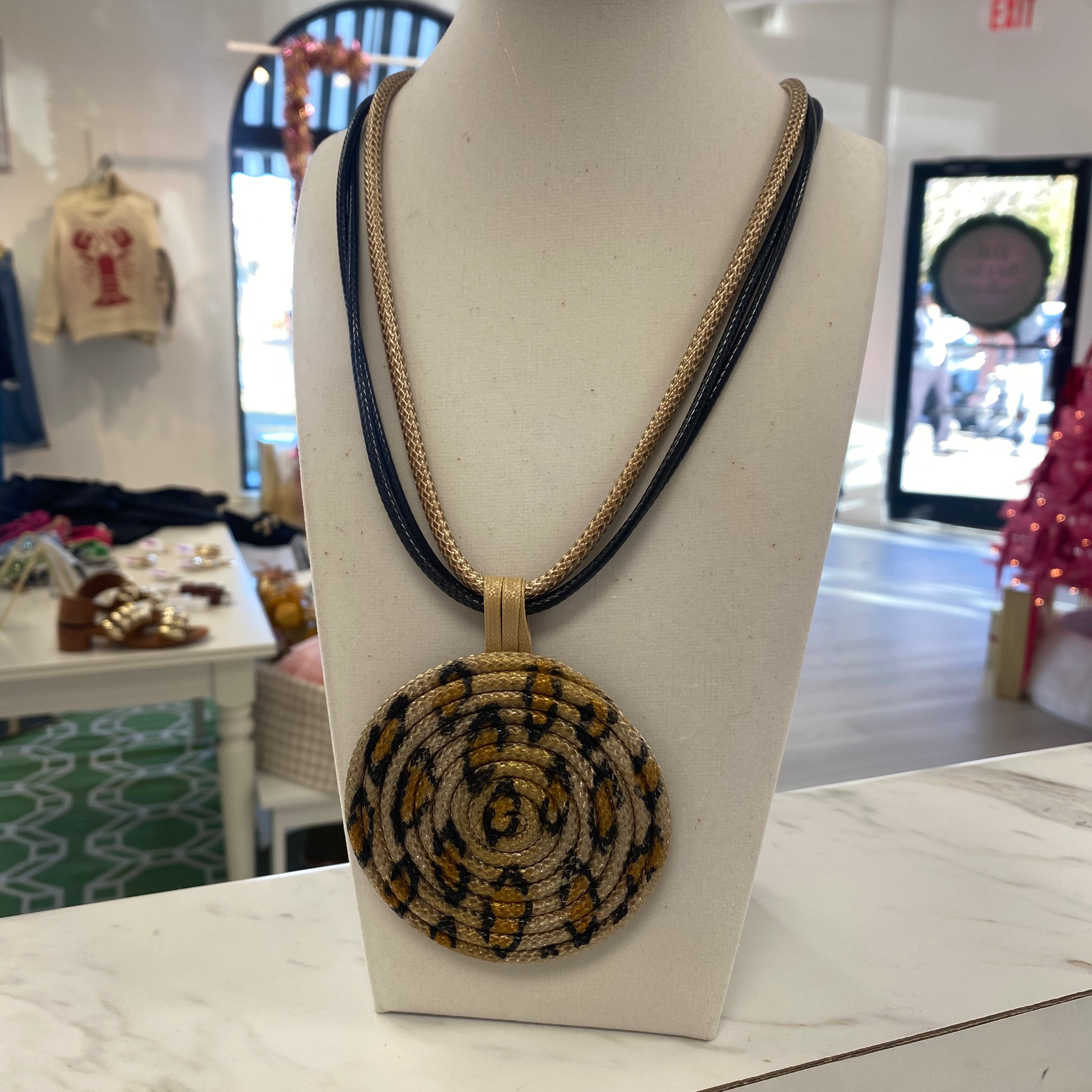Safari Circle Necklace