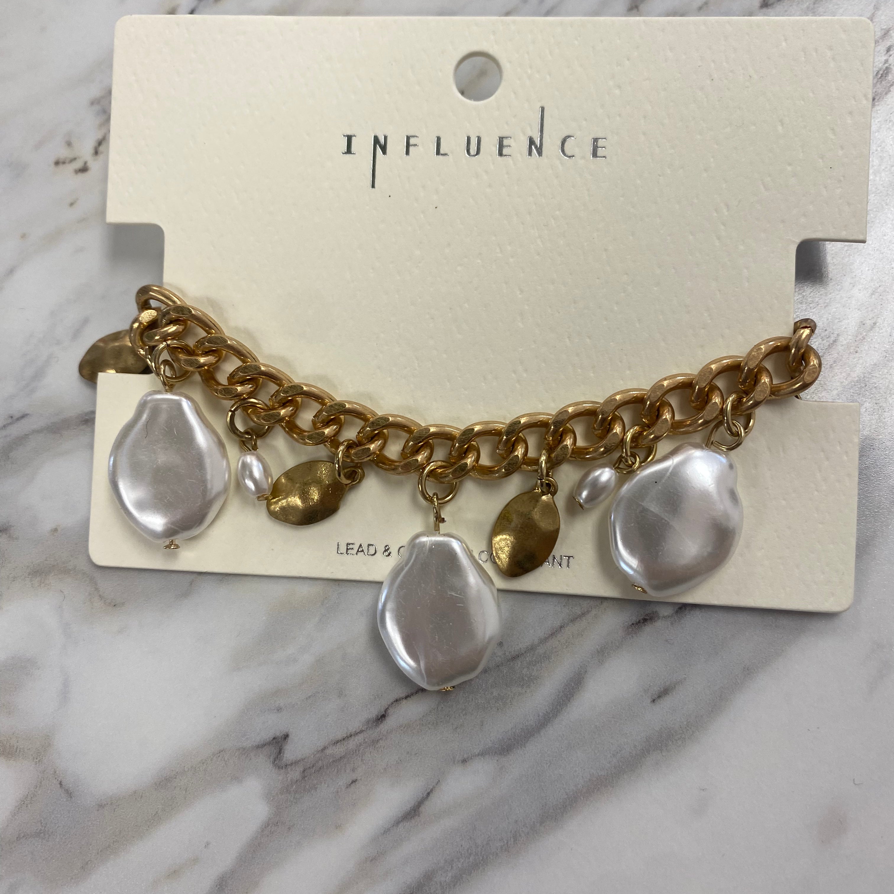 Pearl Bling Bracelet