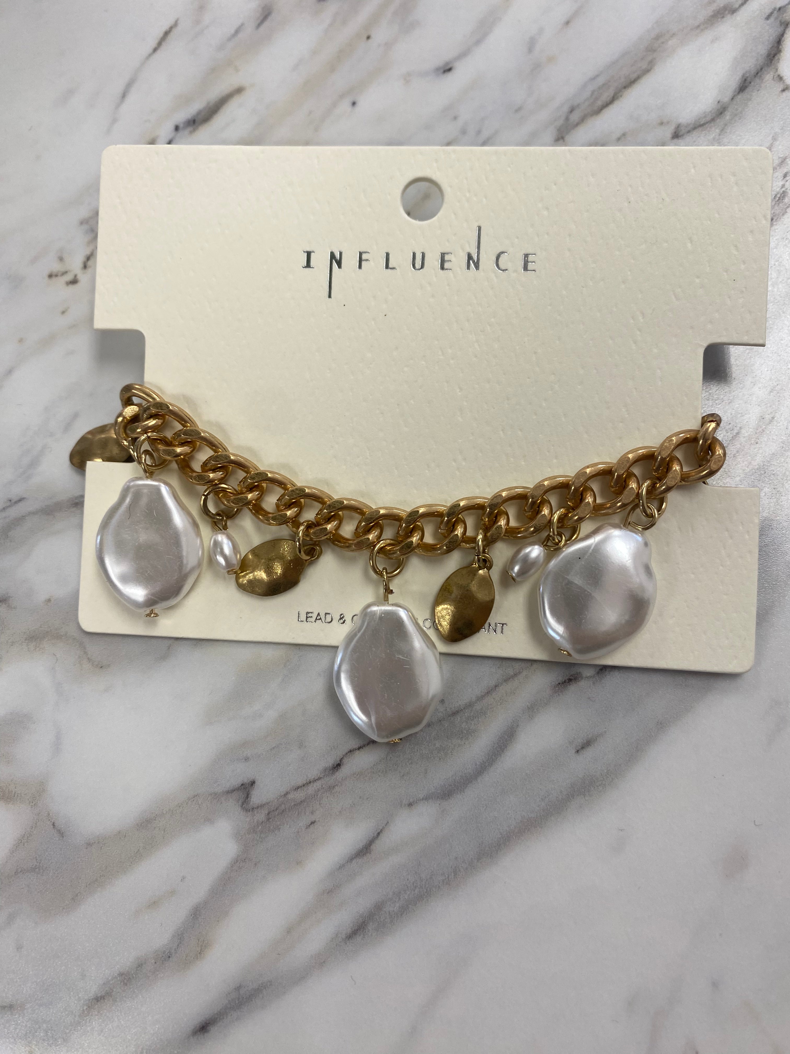 Pearl Bling Bracelet