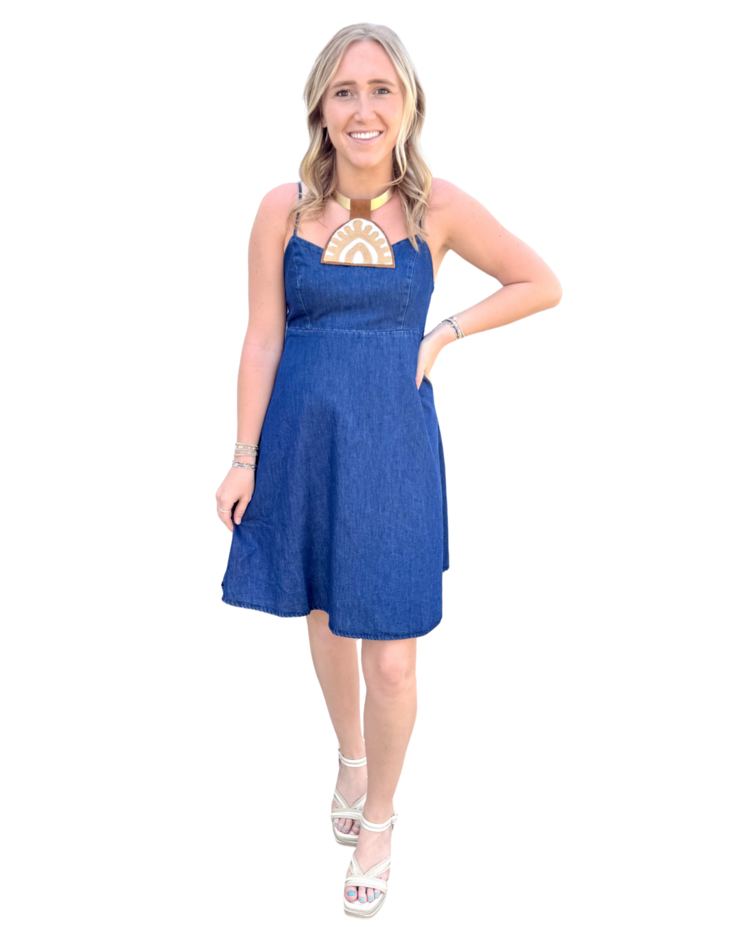 Easier in Denim Dress