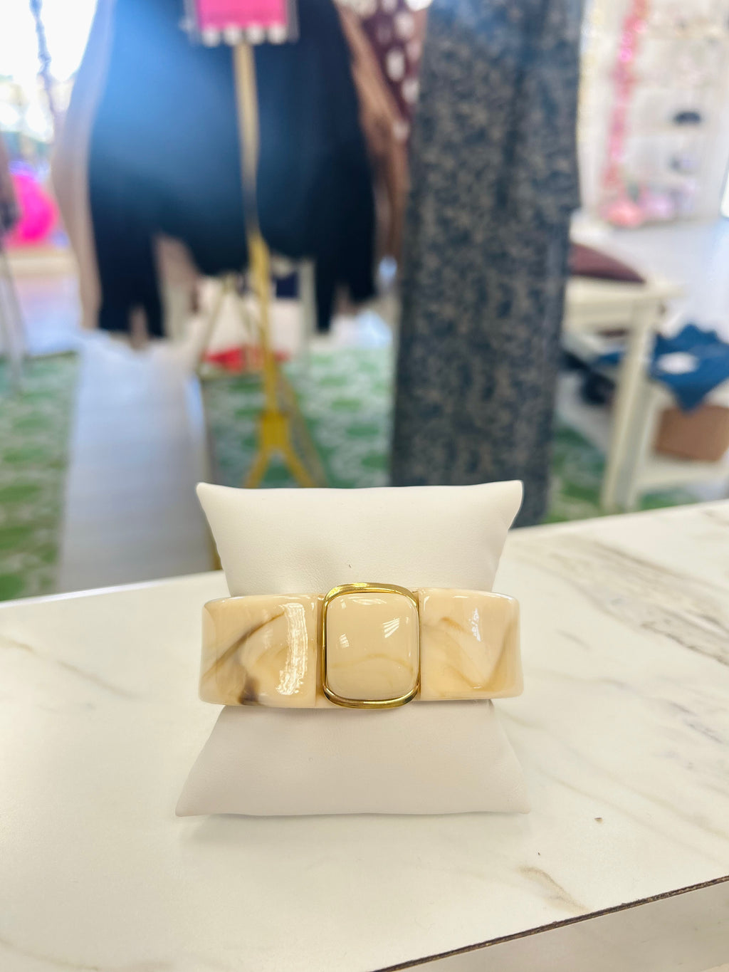 Square Bangle Bracelet