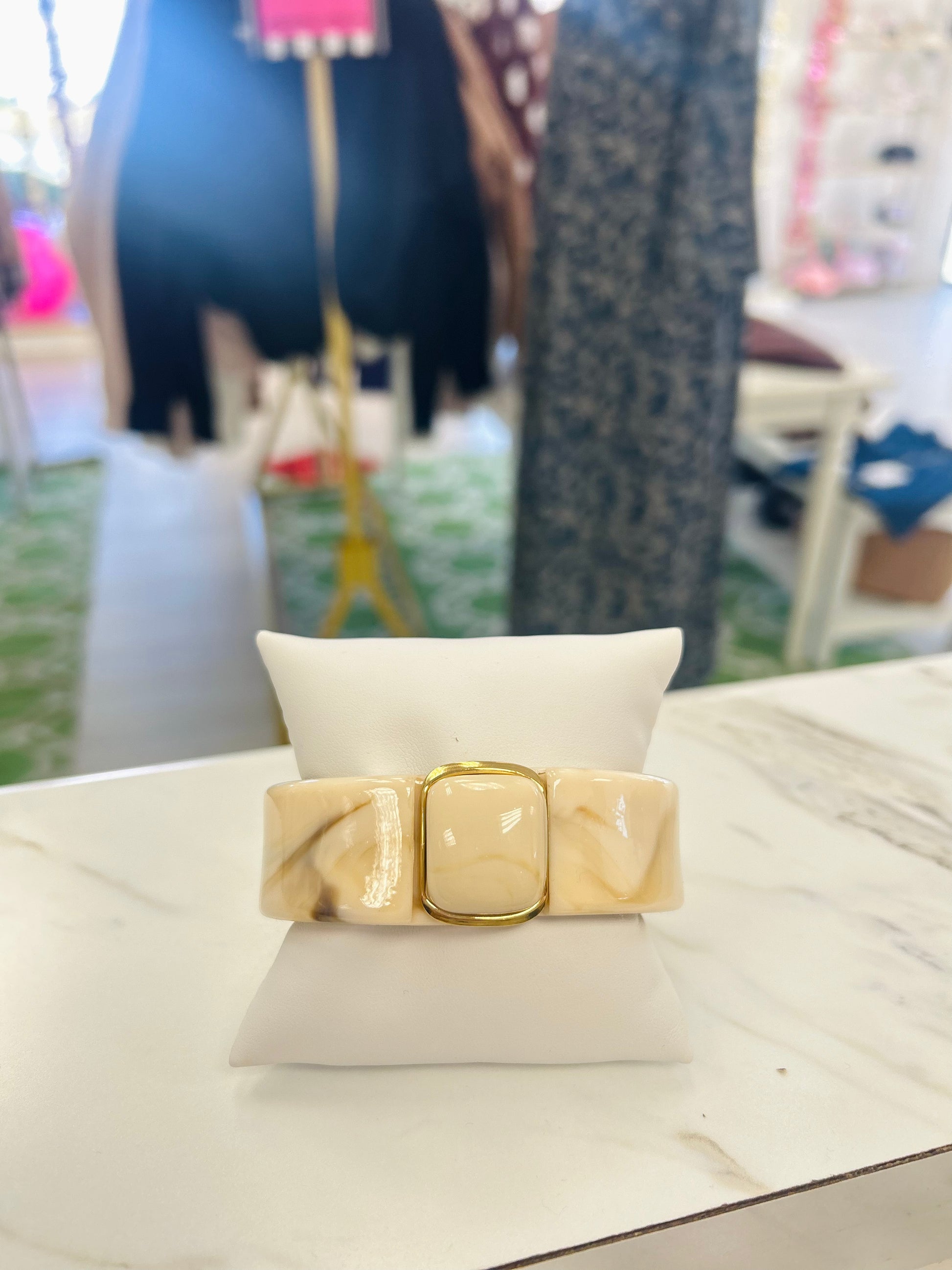 Square Bangle Bracelet