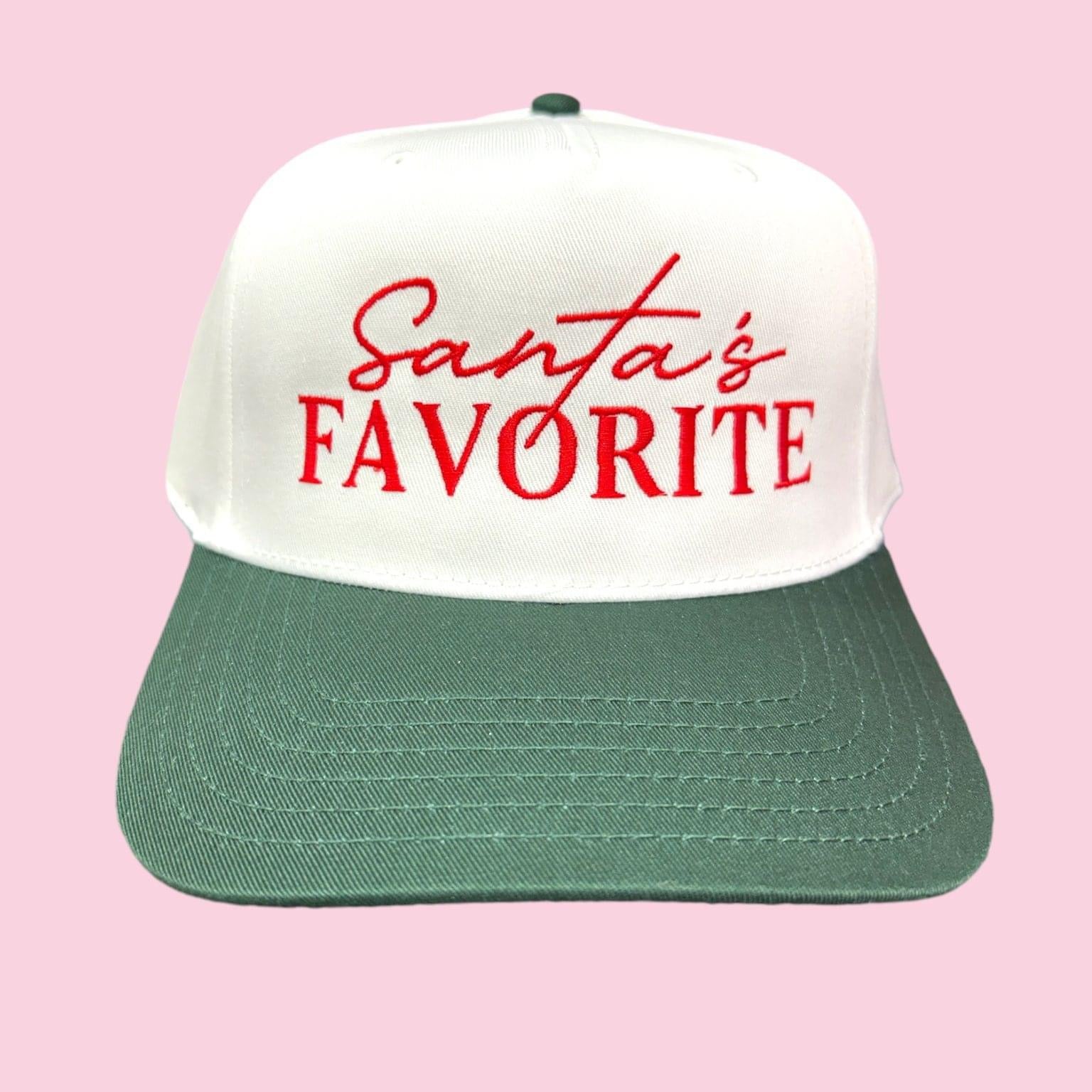 Santa’s Favorite Canvas Trucker Hat