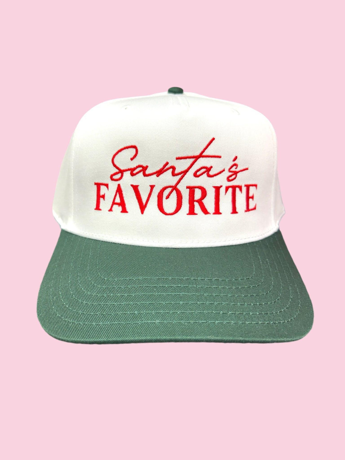 Santa’s Favorite Canvas Trucker Hat