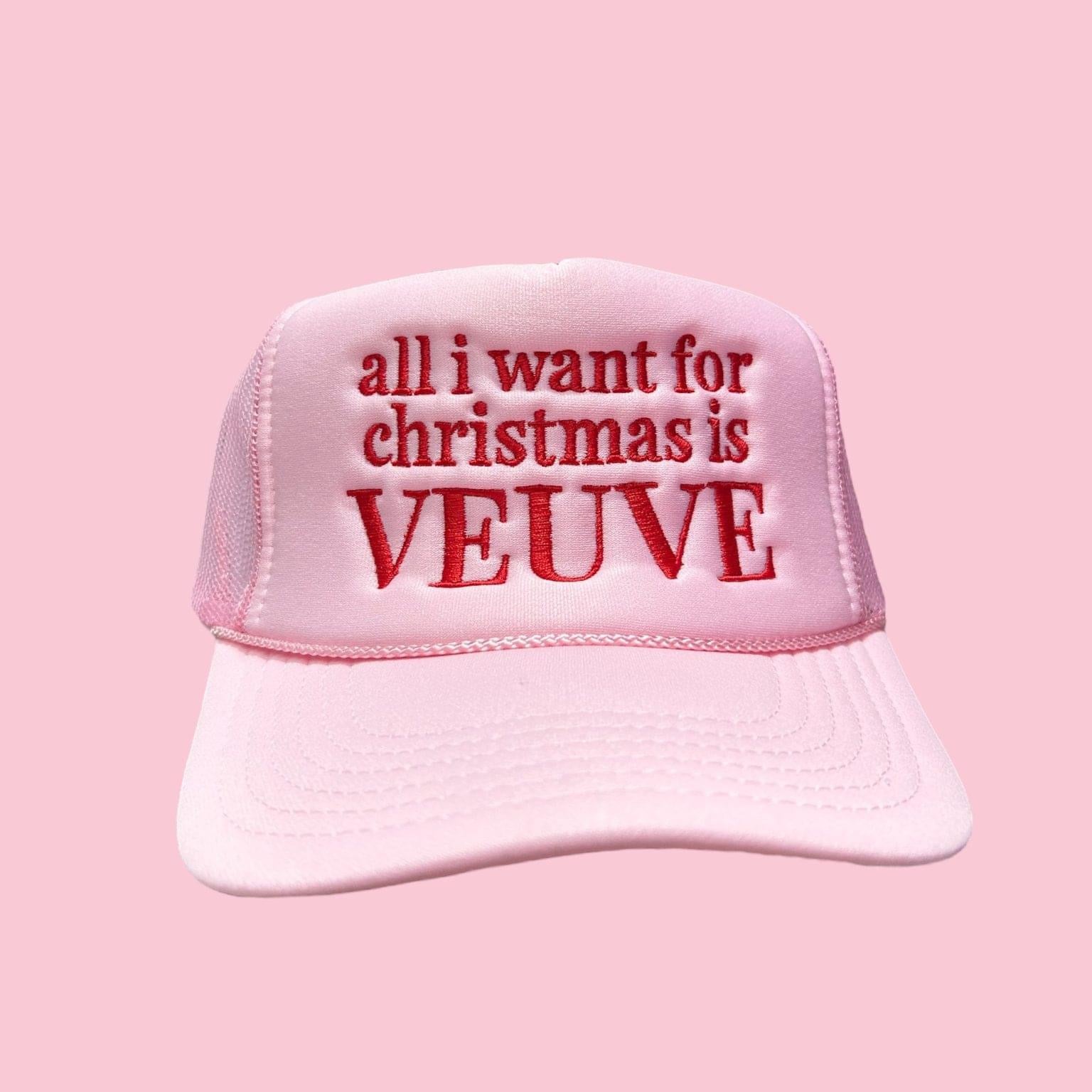 Veuve For Christmas Trucker Hat