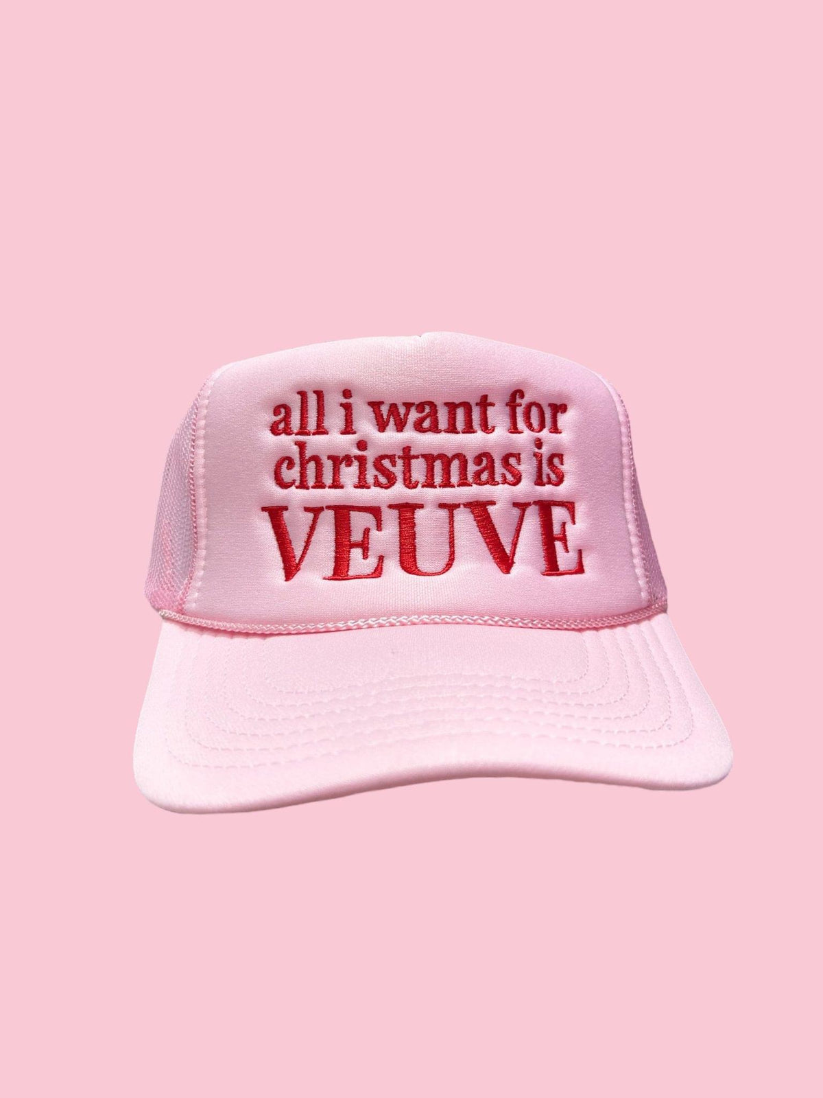 Veuve For Christmas Trucker Hat