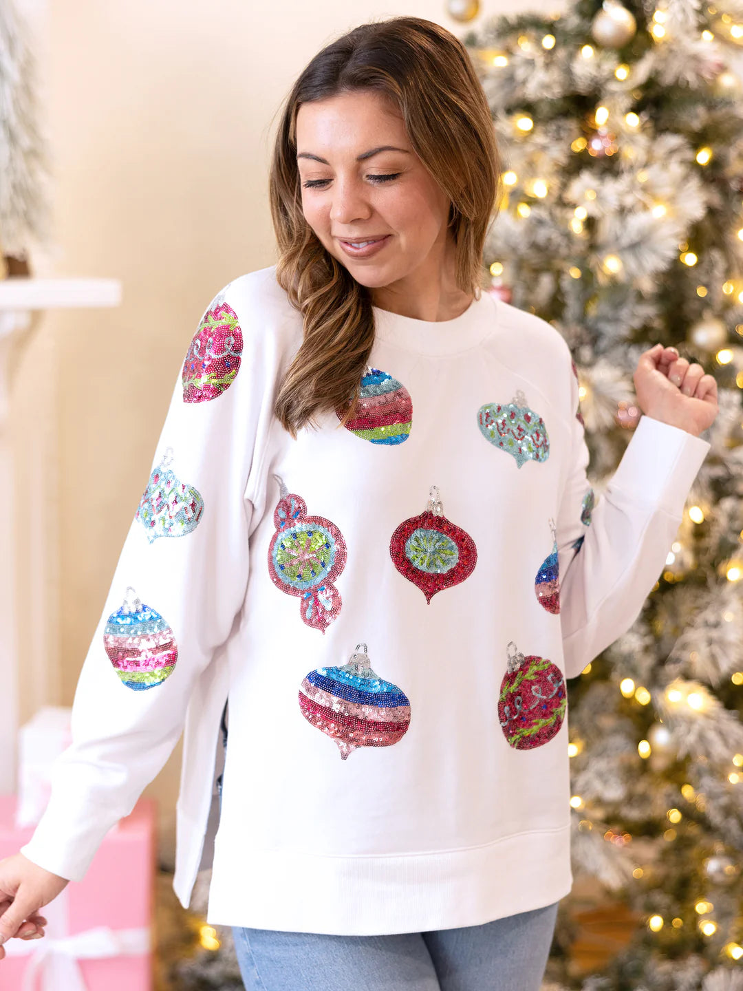 Millie Ornament Sweatshirt | MARY SQUARE