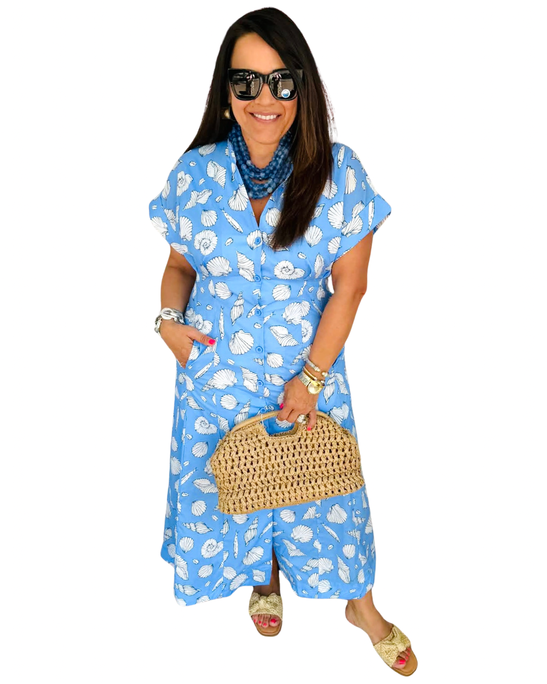 Clear Coast Ahead Dress