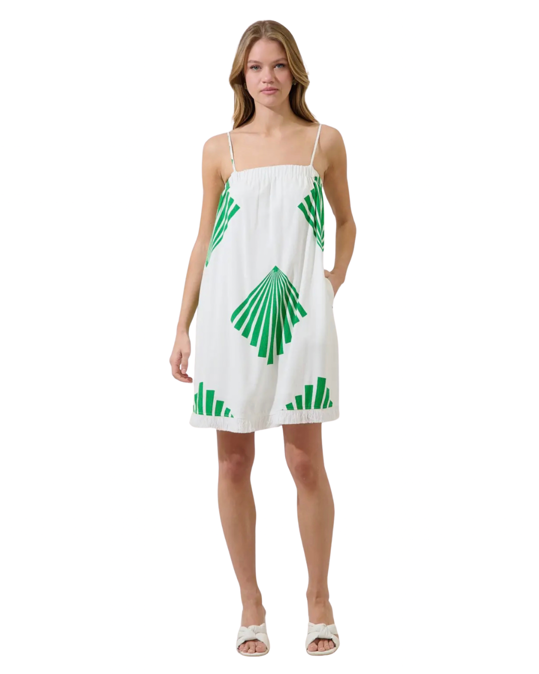 Fan Breeze Mini Dress