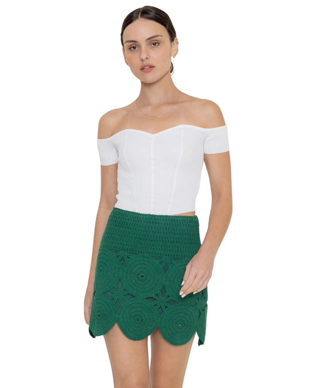 Summer Chic Crochet Skirt