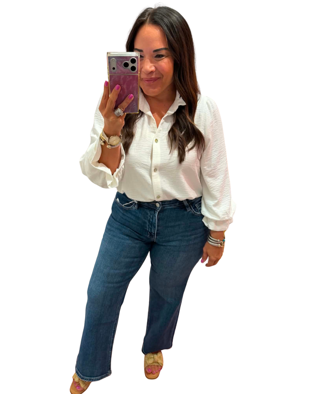 Fiona Top in White