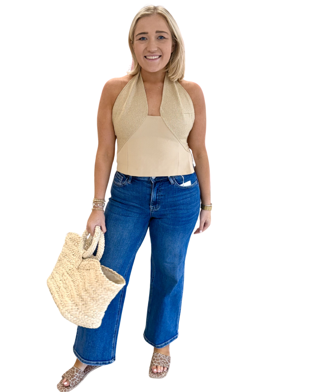 High Rise Ankle Wide Leg by Lovervet