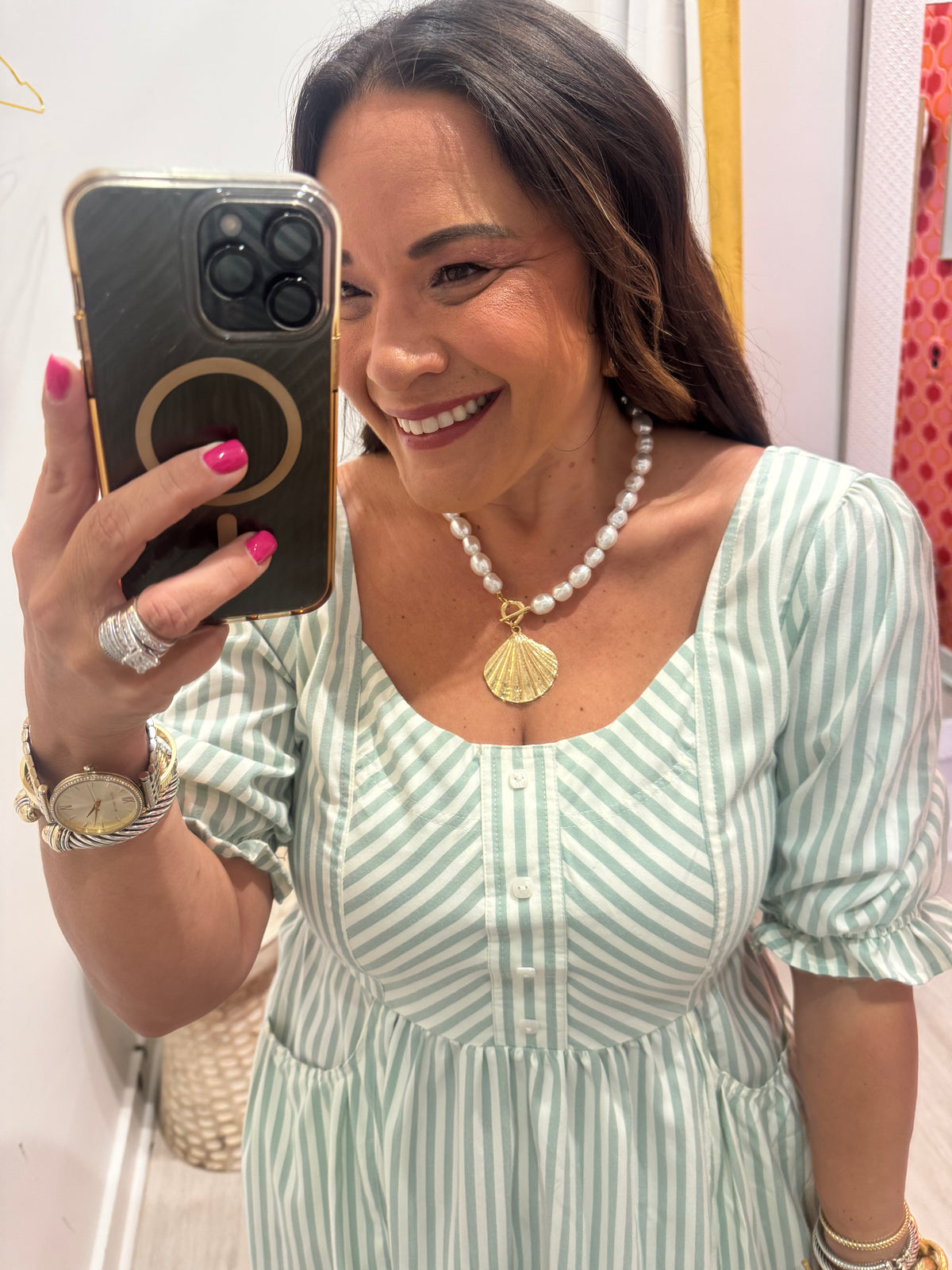 Pearl of the Sea Shell necklace