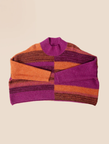 Neo Aja Sweater in Violet Mix | KERISMA