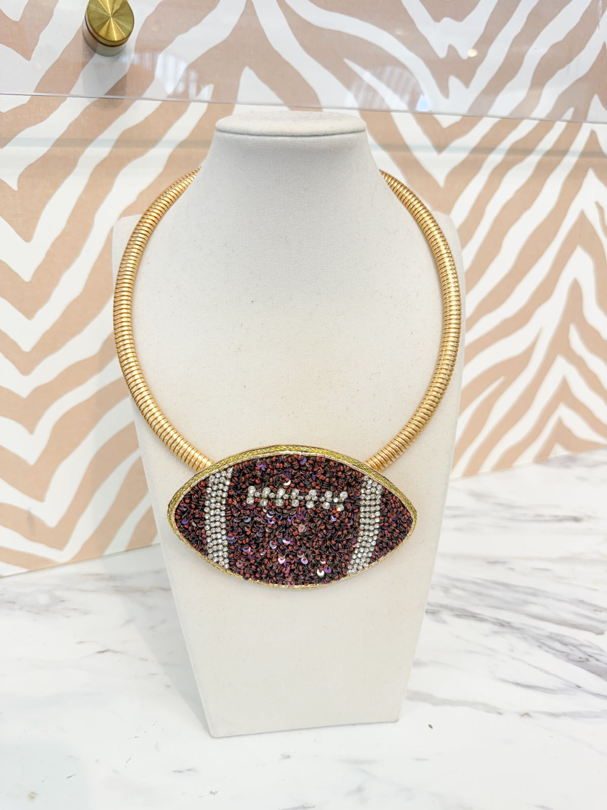 Football Necklace