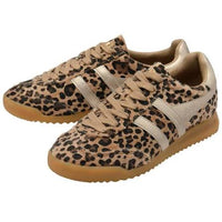 Torpedo Safari Sneaker in Leopard/Gold | GOLA CLASSICS