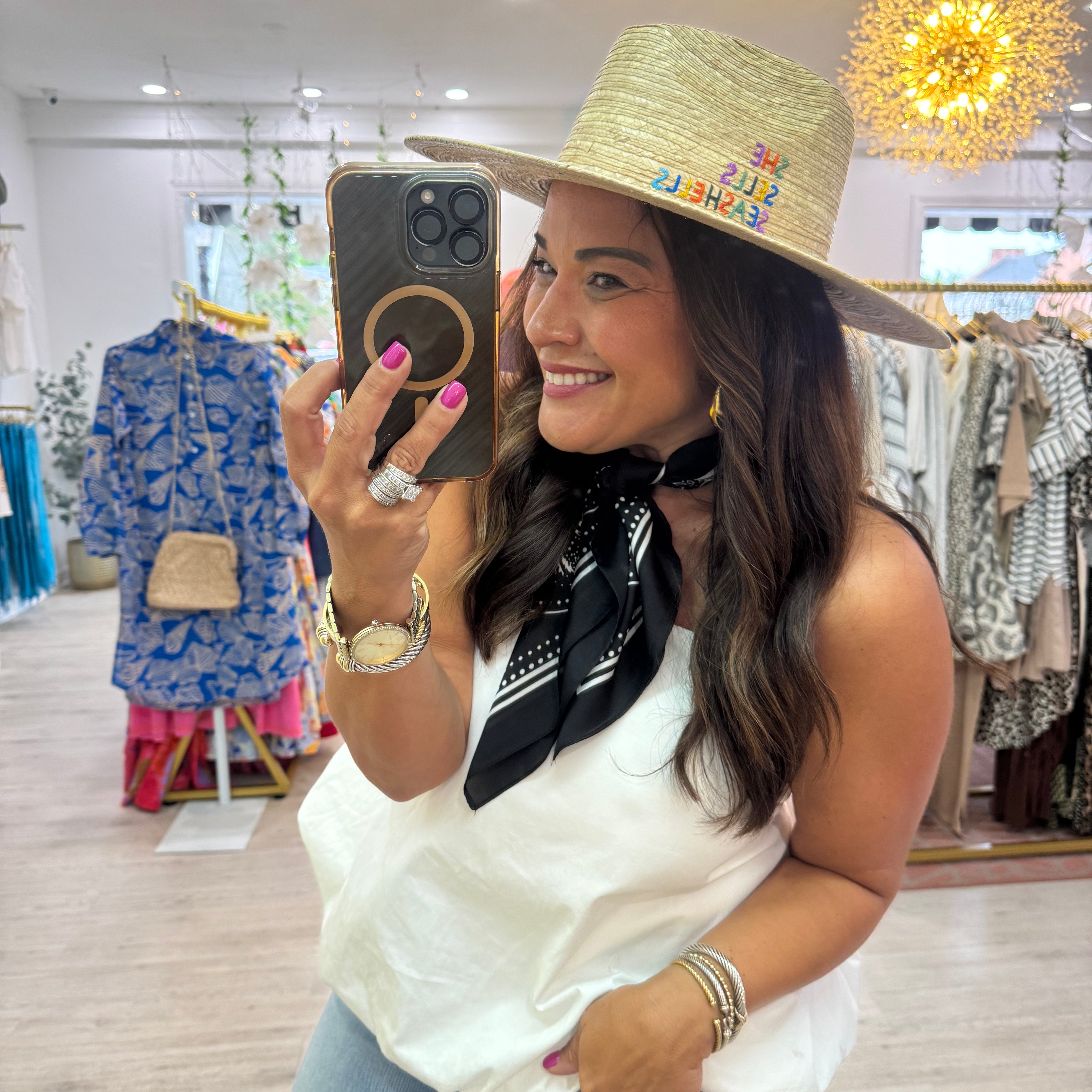 She Sells SeaShells Hat
